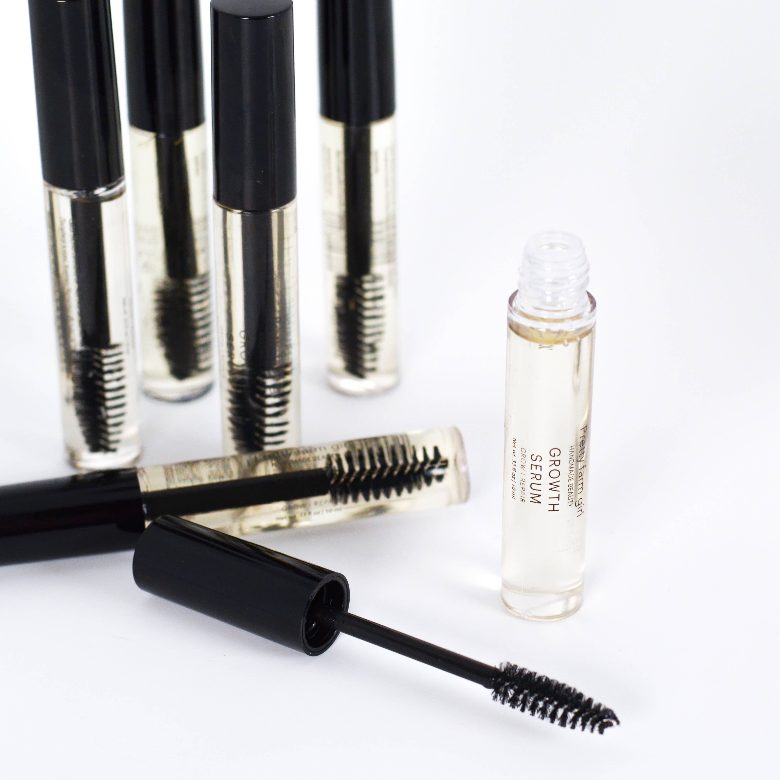 Eyelash Growth Serum | Natural Eyelash & Growth Hair Growth Oil | Pretty Farm Girl
