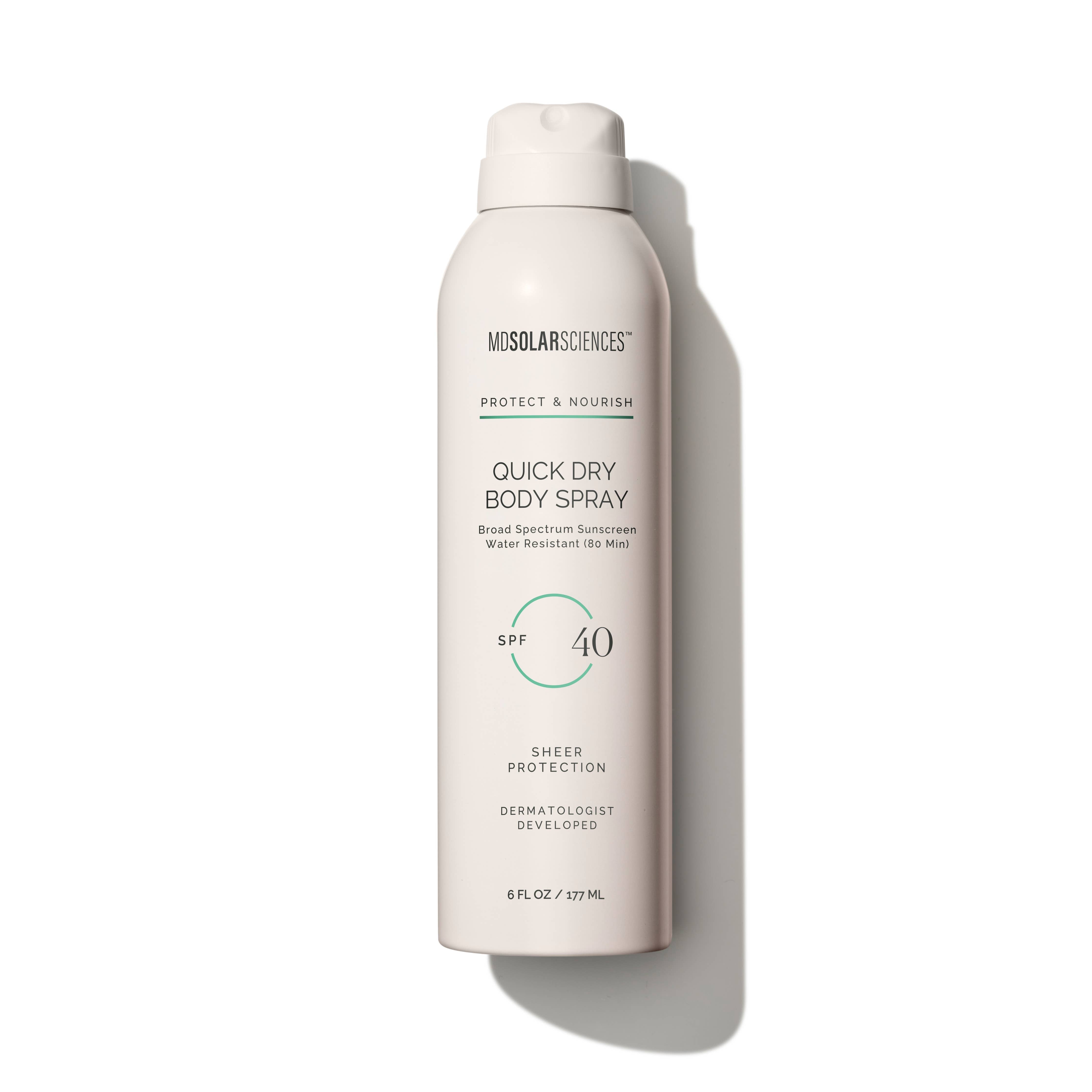 Quick Dry Body Spray SPF 40 Non-aerosol Spray Sunscreen | MDSolarSciences