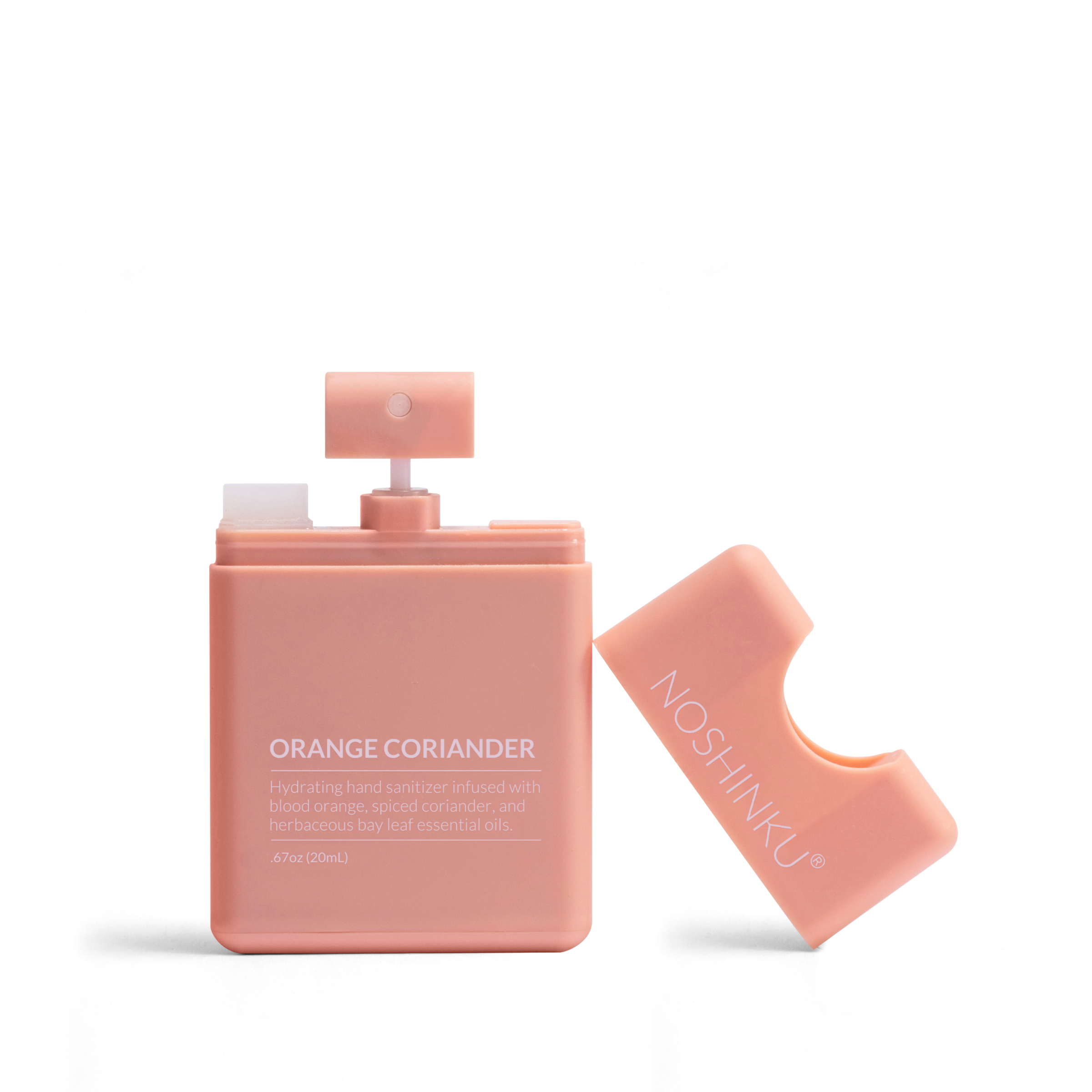 Refillable Orange Coriander Moisturizing Hand Sanitizer | Noshinku