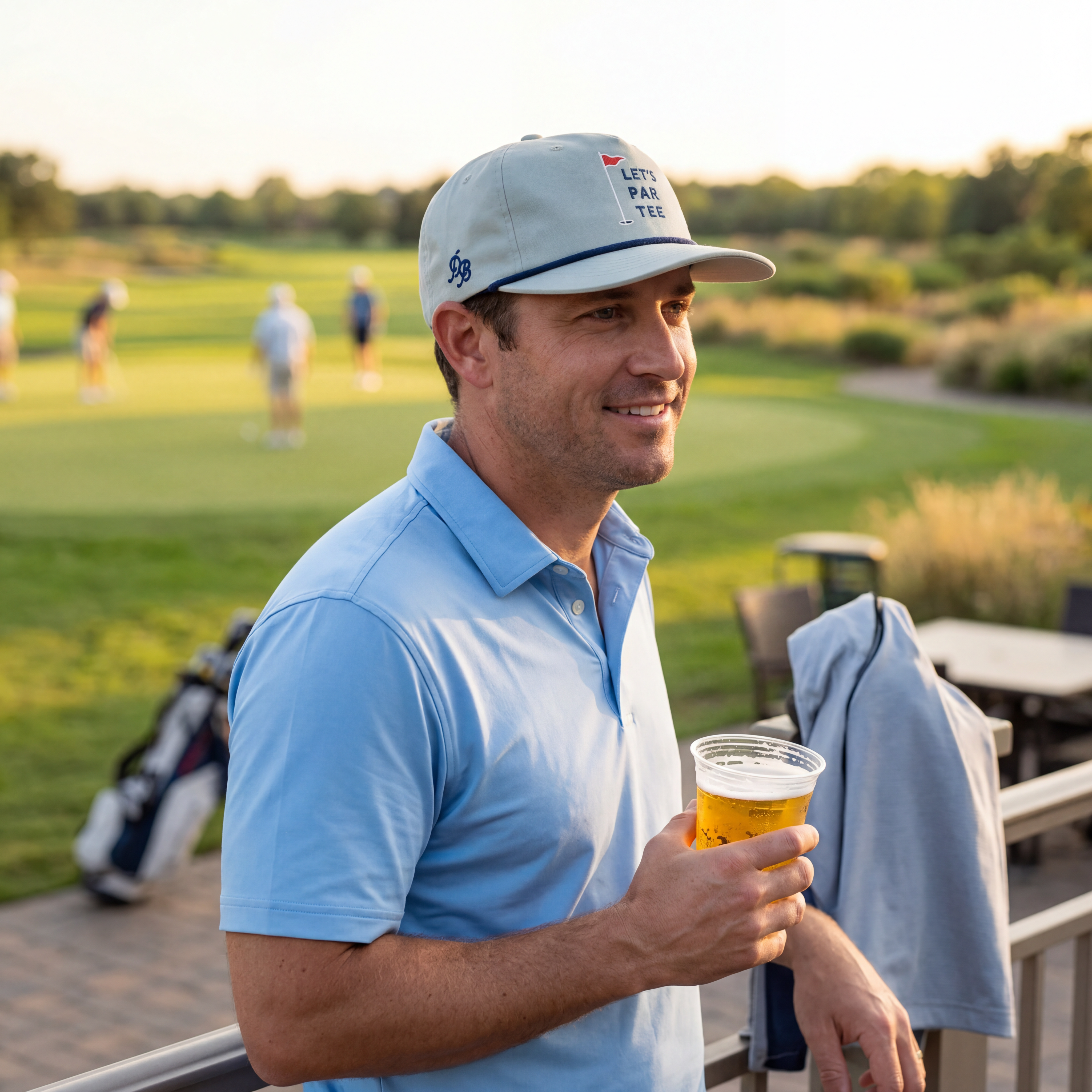 Lets Par Tee Golf Rope Hat | Dad Brand