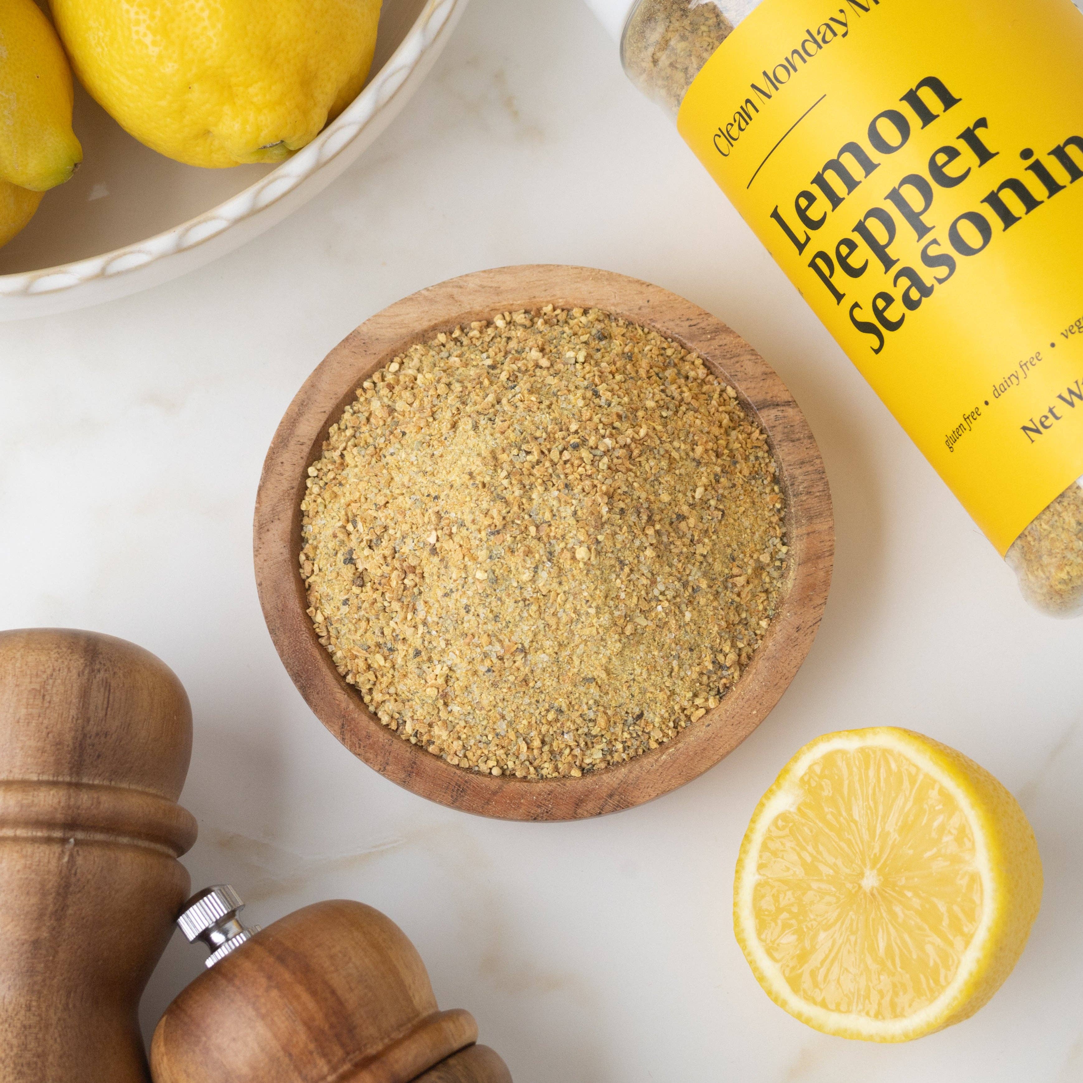 Lemon Pepper Seasoning | Clean Monday Meals