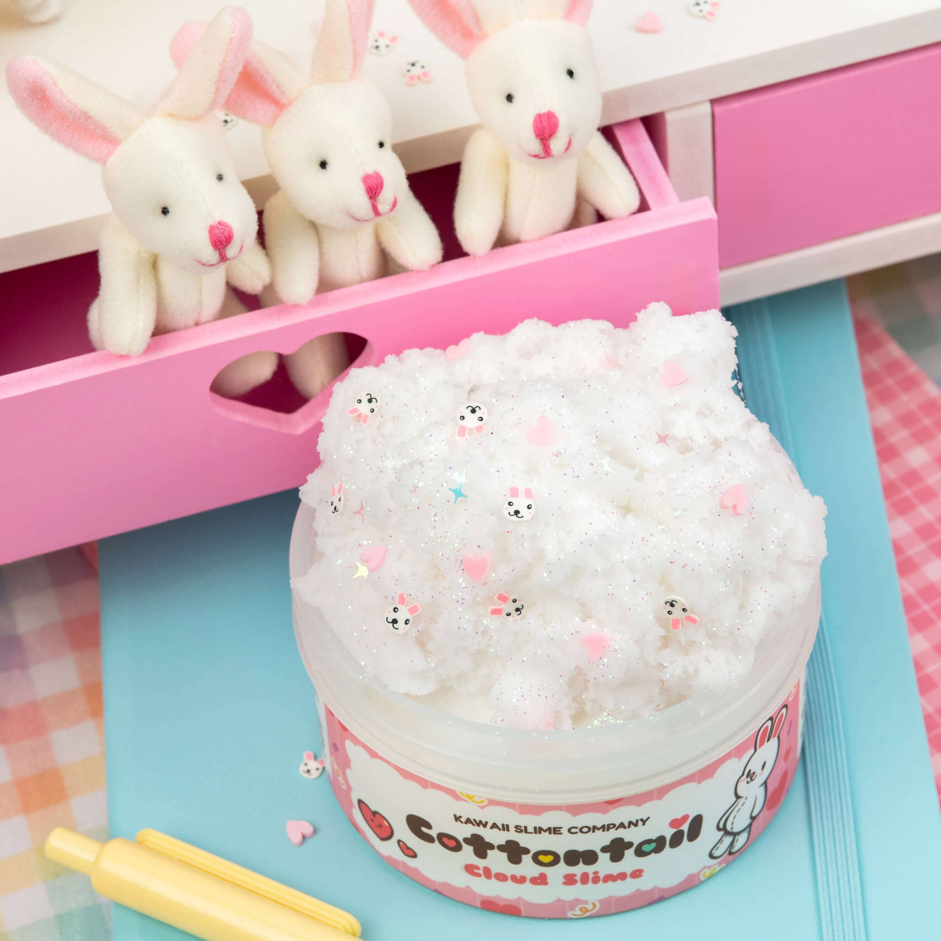 Cottontail Cloud Signature Dome™ Slime | Kawaii Slime