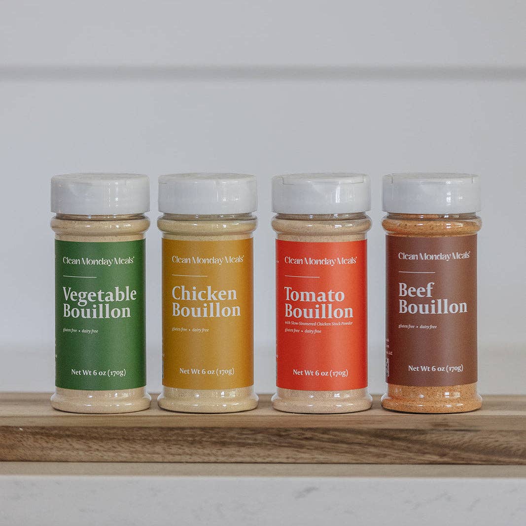 Tomato Bouillon with Slow Simmered Chicken Stock Powder | Clean Monday Meals