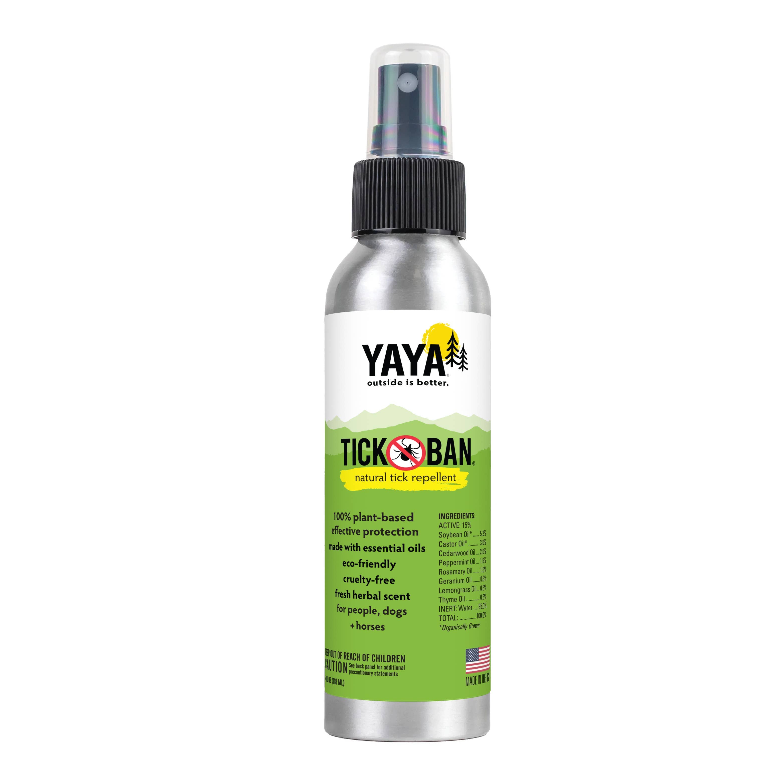 Tick Ban All-Natural Tick Repellent - 4 oz | Yaya