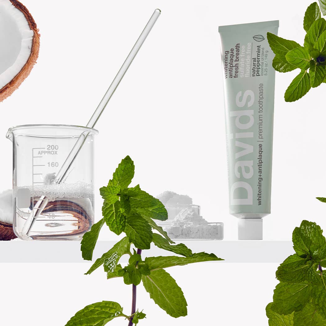 Davids Premium Toothpaste Peppermint | Davids