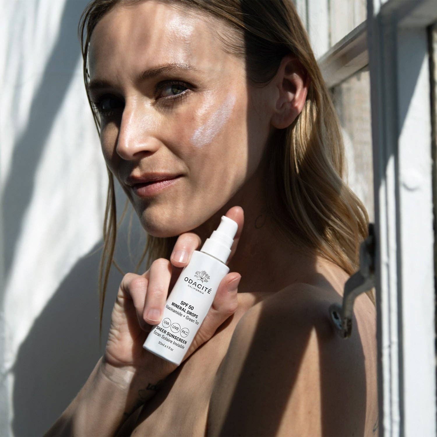 SPF 50 Mineral Drops Sheer Sunscreen | Odacité