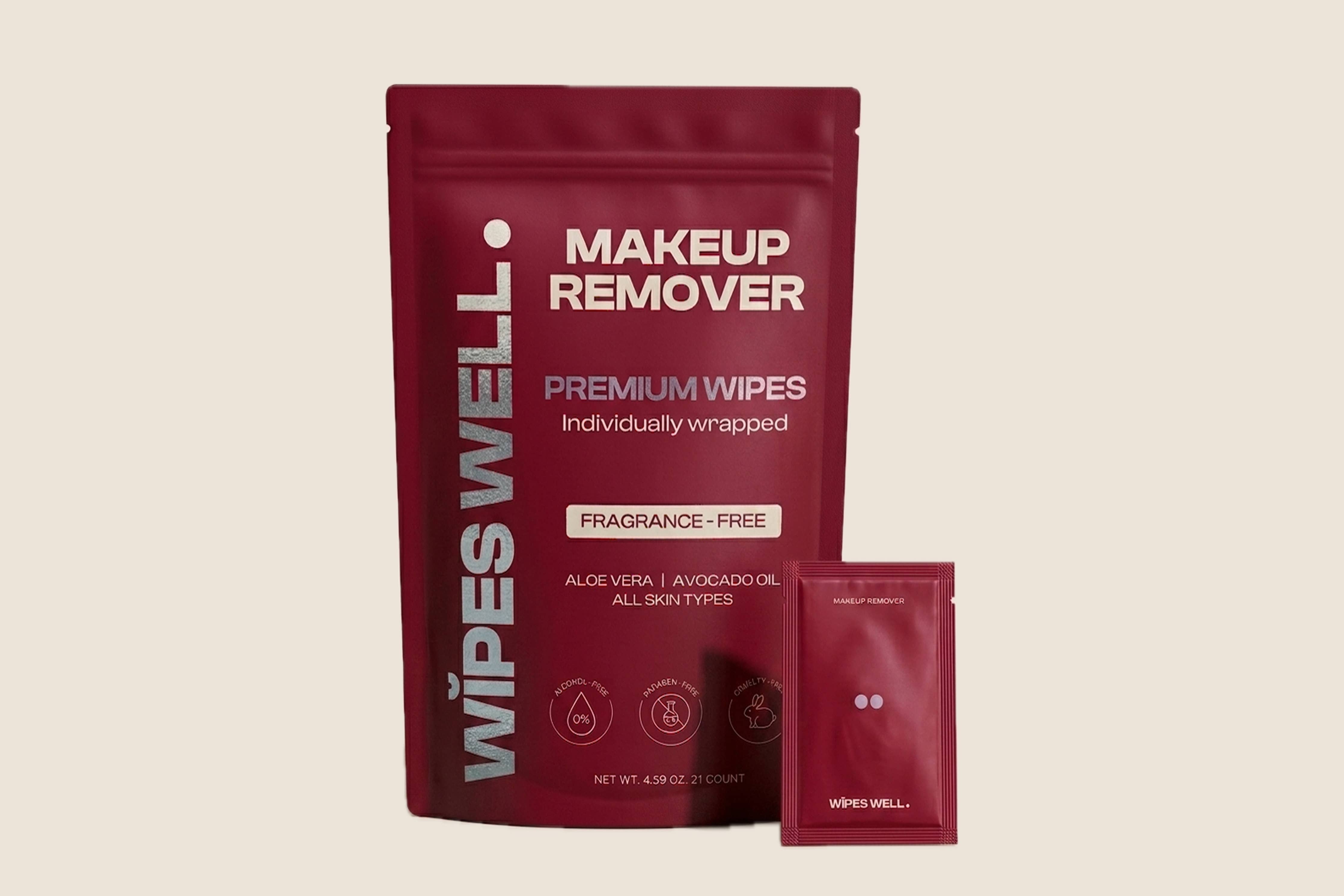 Premium Makeup Remover Wipes | Wipes Well