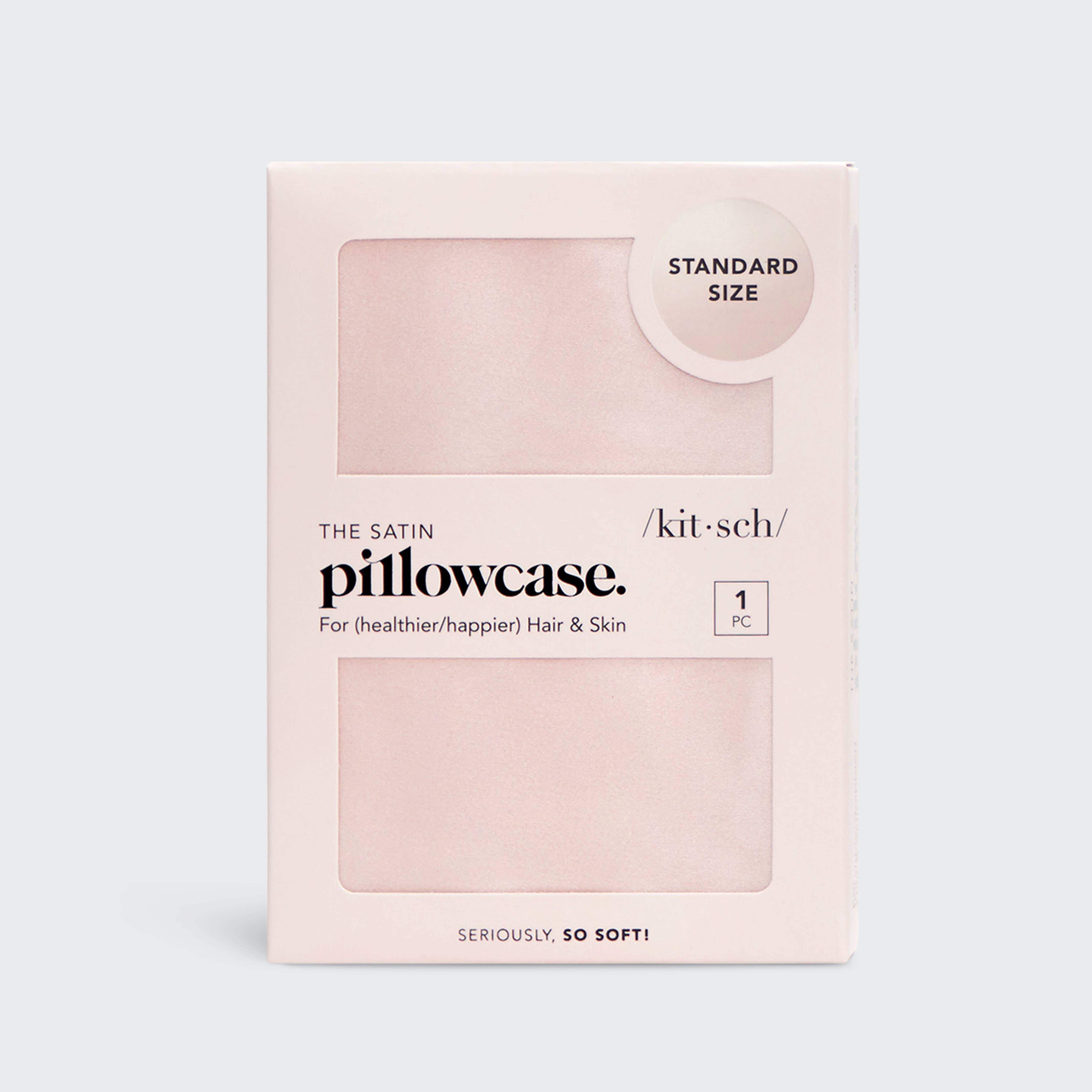 Satin Pillowcase Standard - Blush | KITSCH