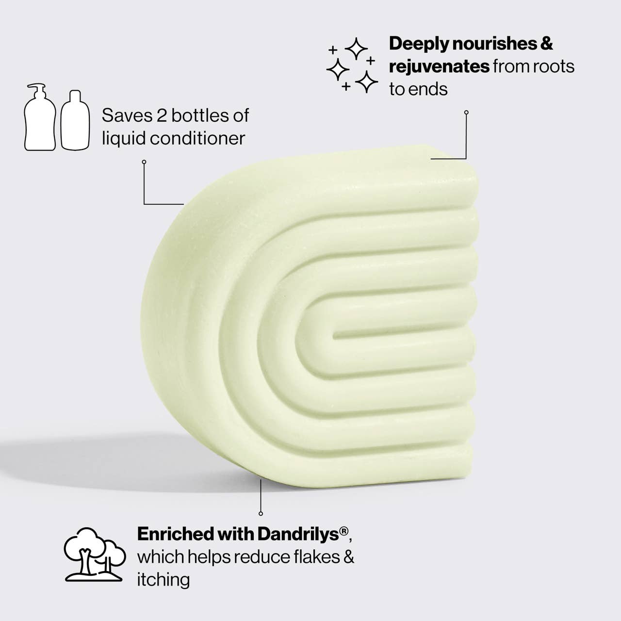 Tea Tree & Mint Clarifying Conditioner Bar | KITSCH