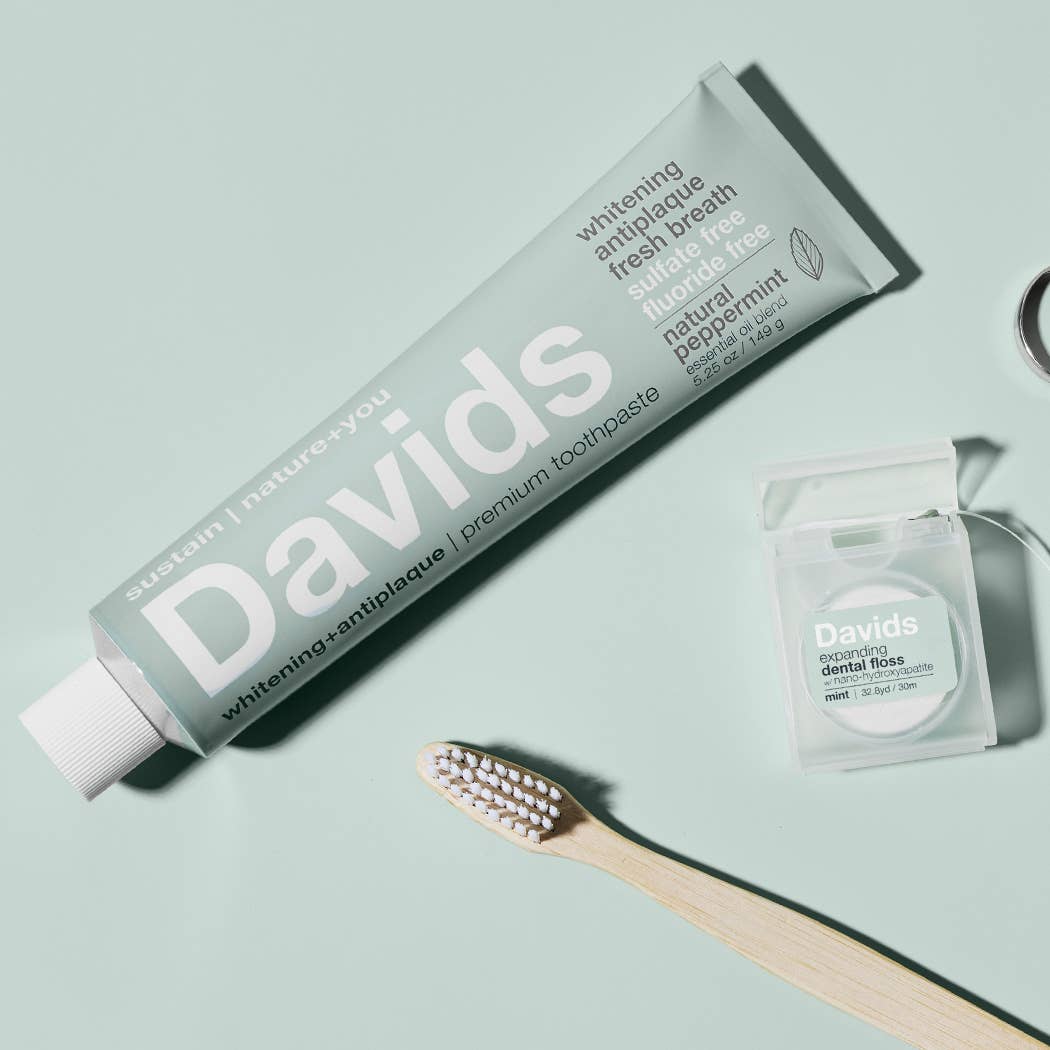 Davids Premium Toothpaste Peppermint | Davids