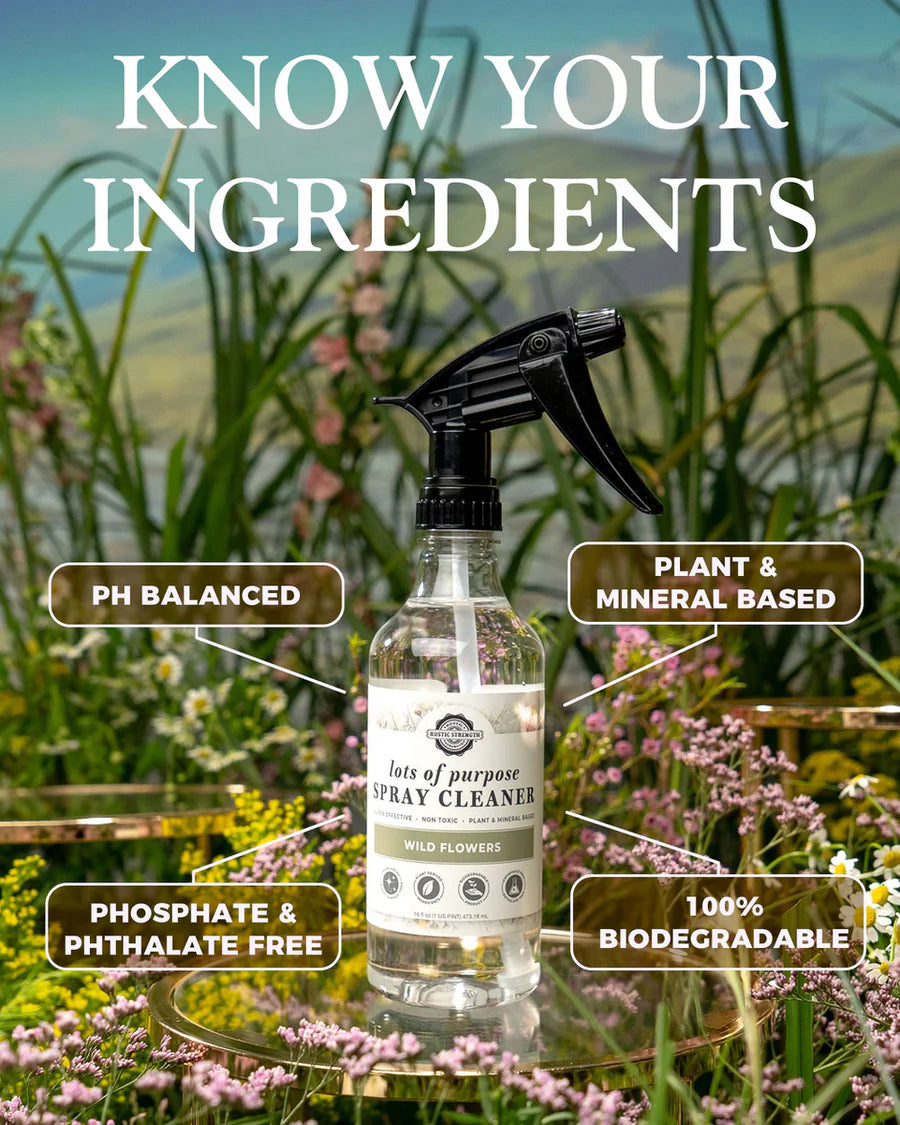 Lots of Purpose Spray Cleaner | Rustic Strength
