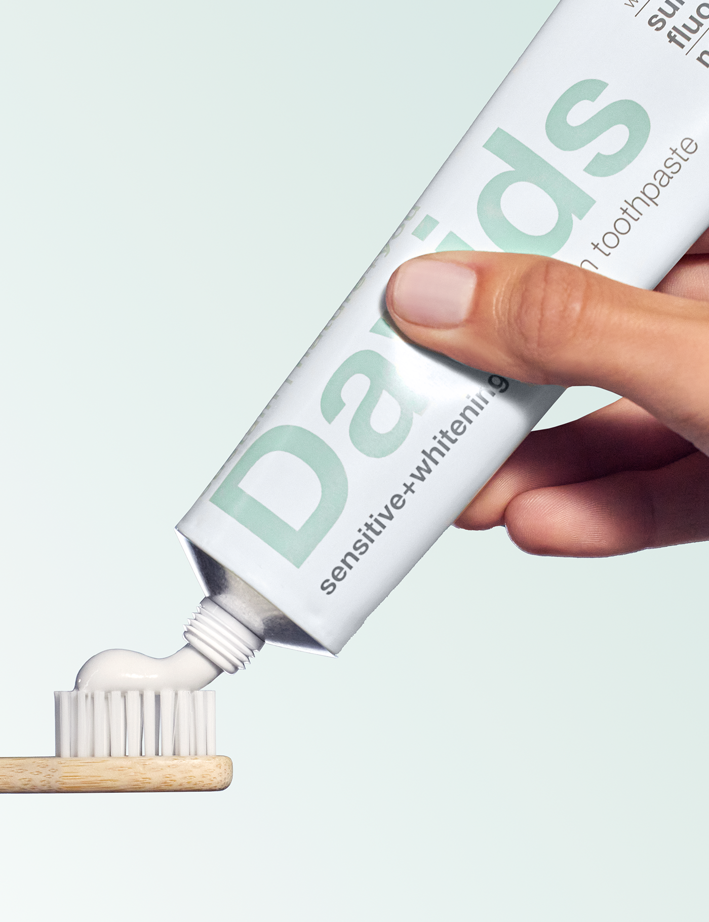 Davids Sensitive+Whitening Nano-Hydroxyapatite Premium Toothpaste Peppermint (4 oz) | Davids