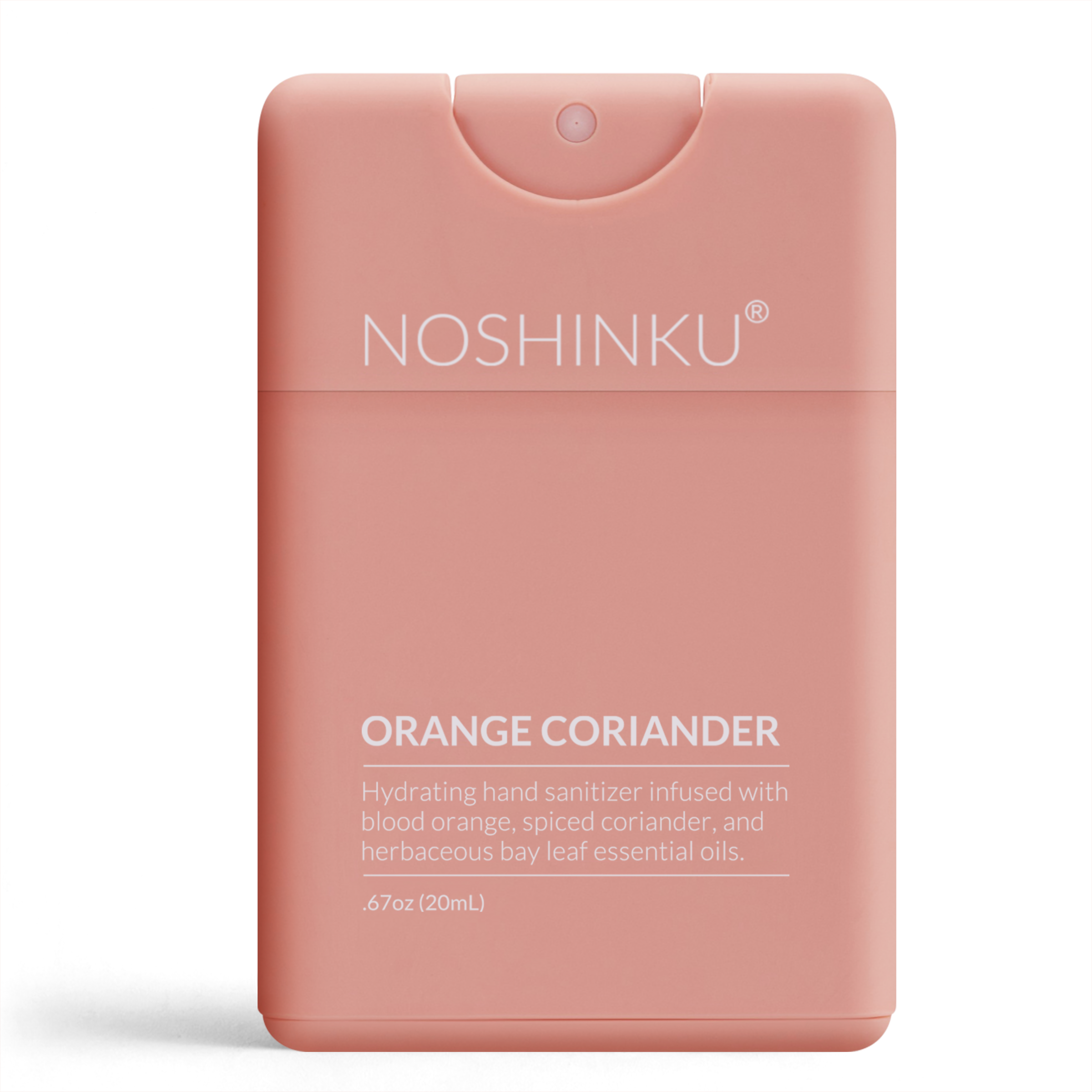 Refillable Orange Coriander Moisturizing Hand Sanitizer | Noshinku