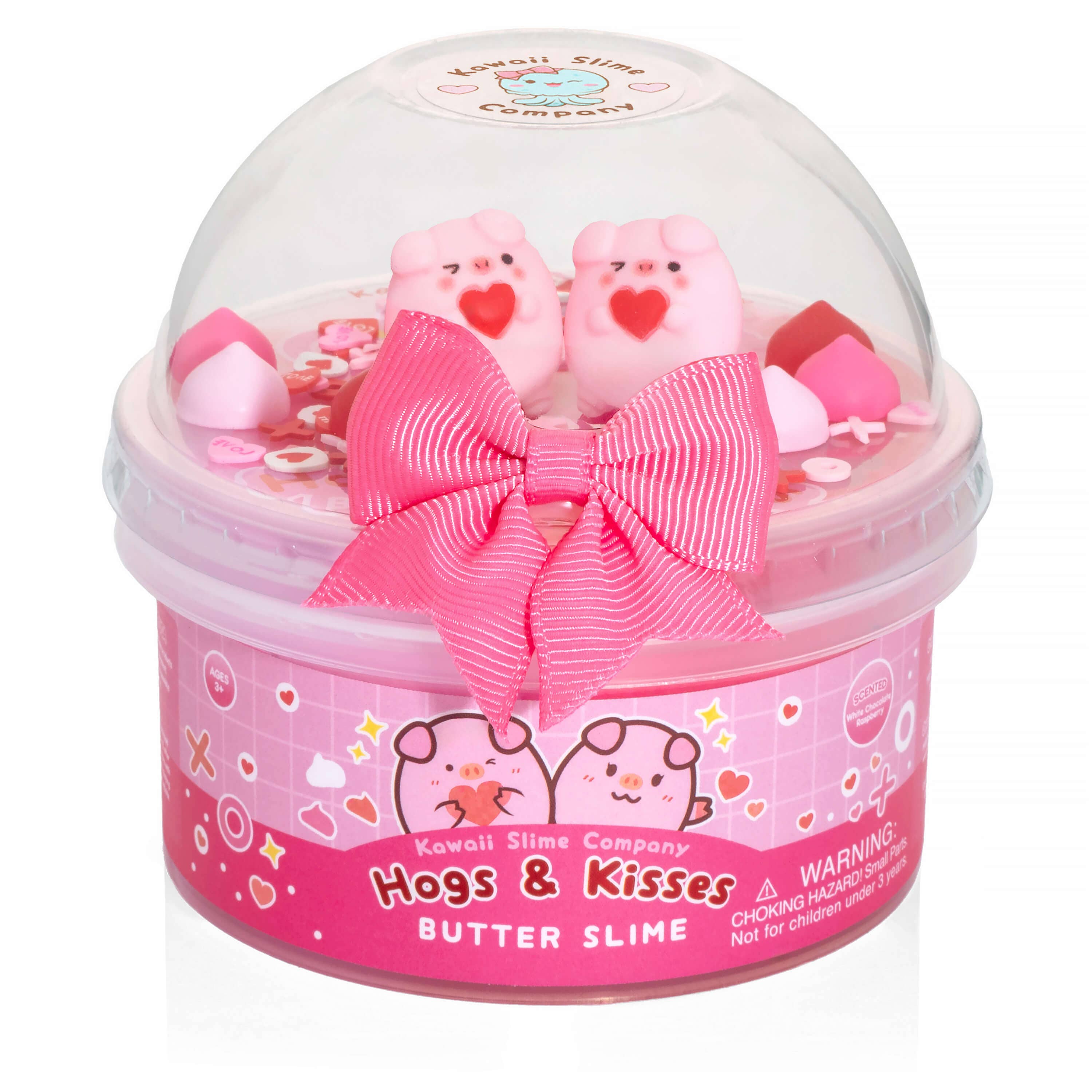 Hogs & Kisses Butter Signature Dome™ Slime | Kawaii Slime