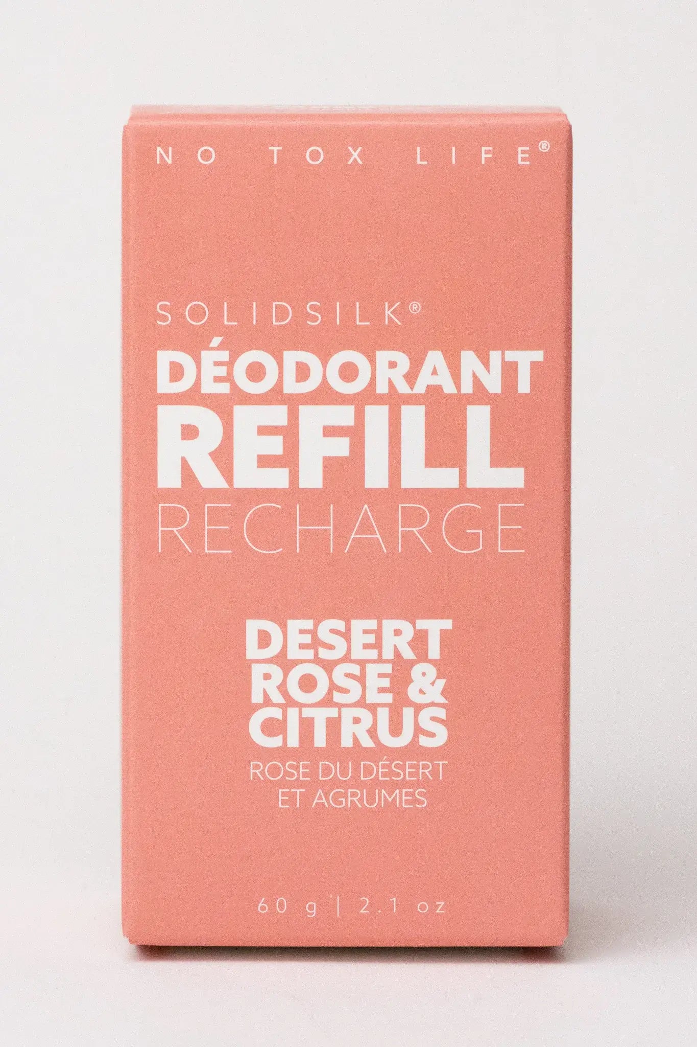 SOLIDSILK® Deodorant Refill Capsule (Desert Rose + Citrus) | No Tox Life