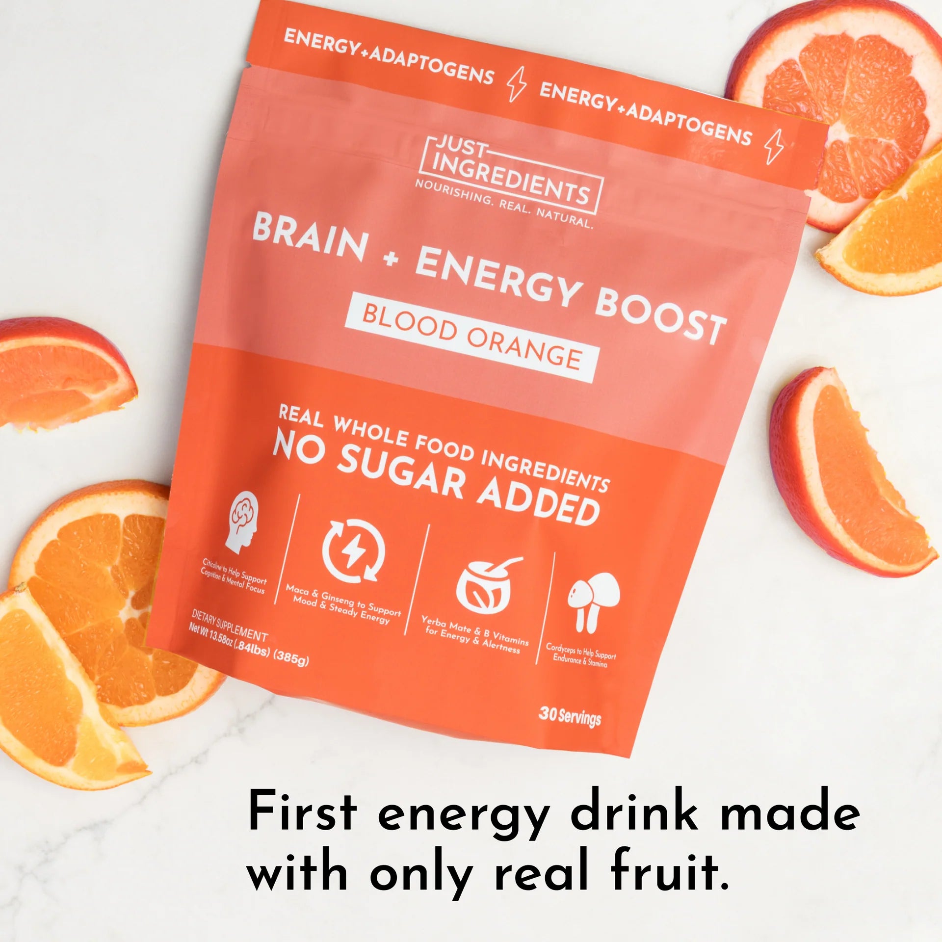 Pomegranate Blood Orange Energy | Just Ingredients