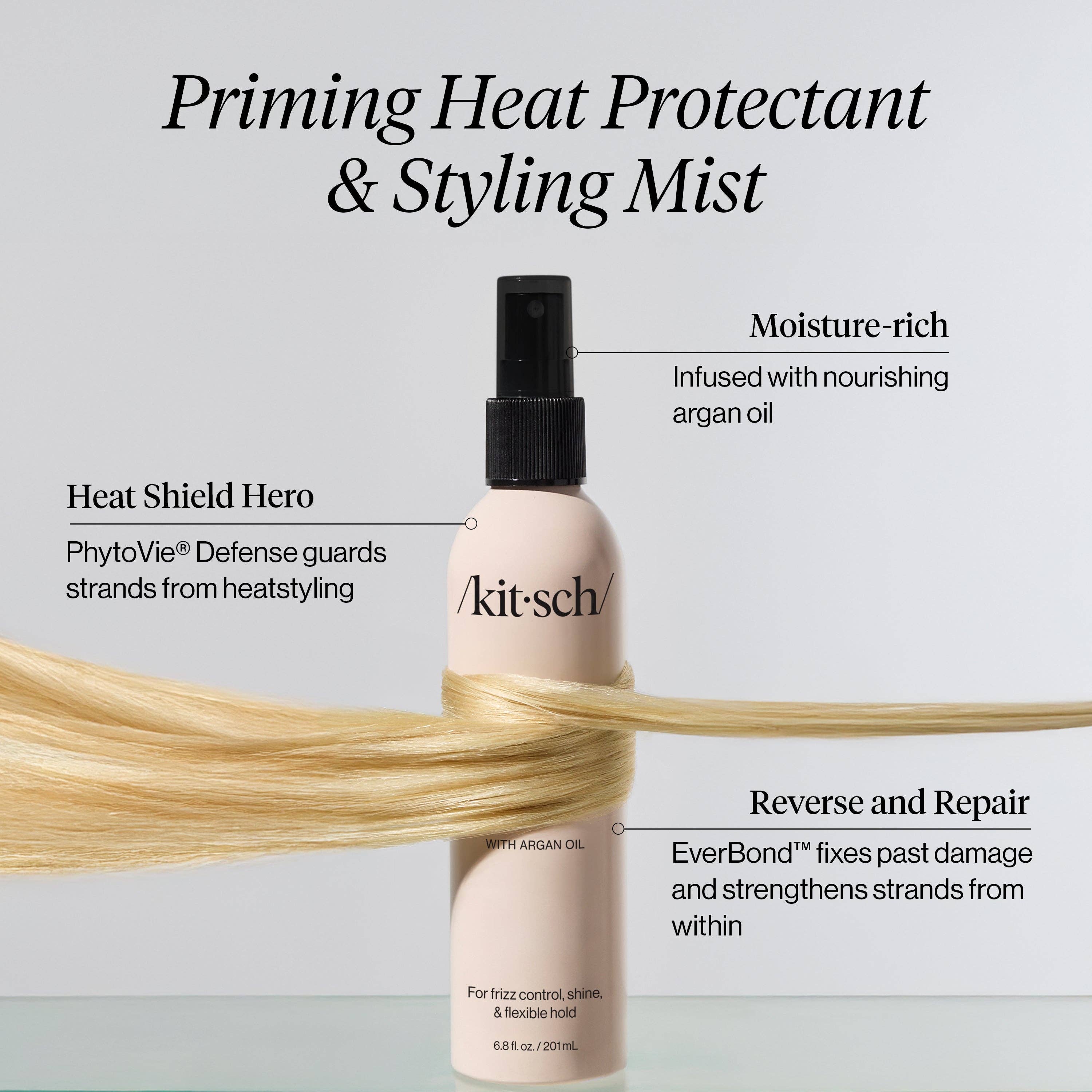 Pirming Heat Protectant & Styling Mist | Kitsch