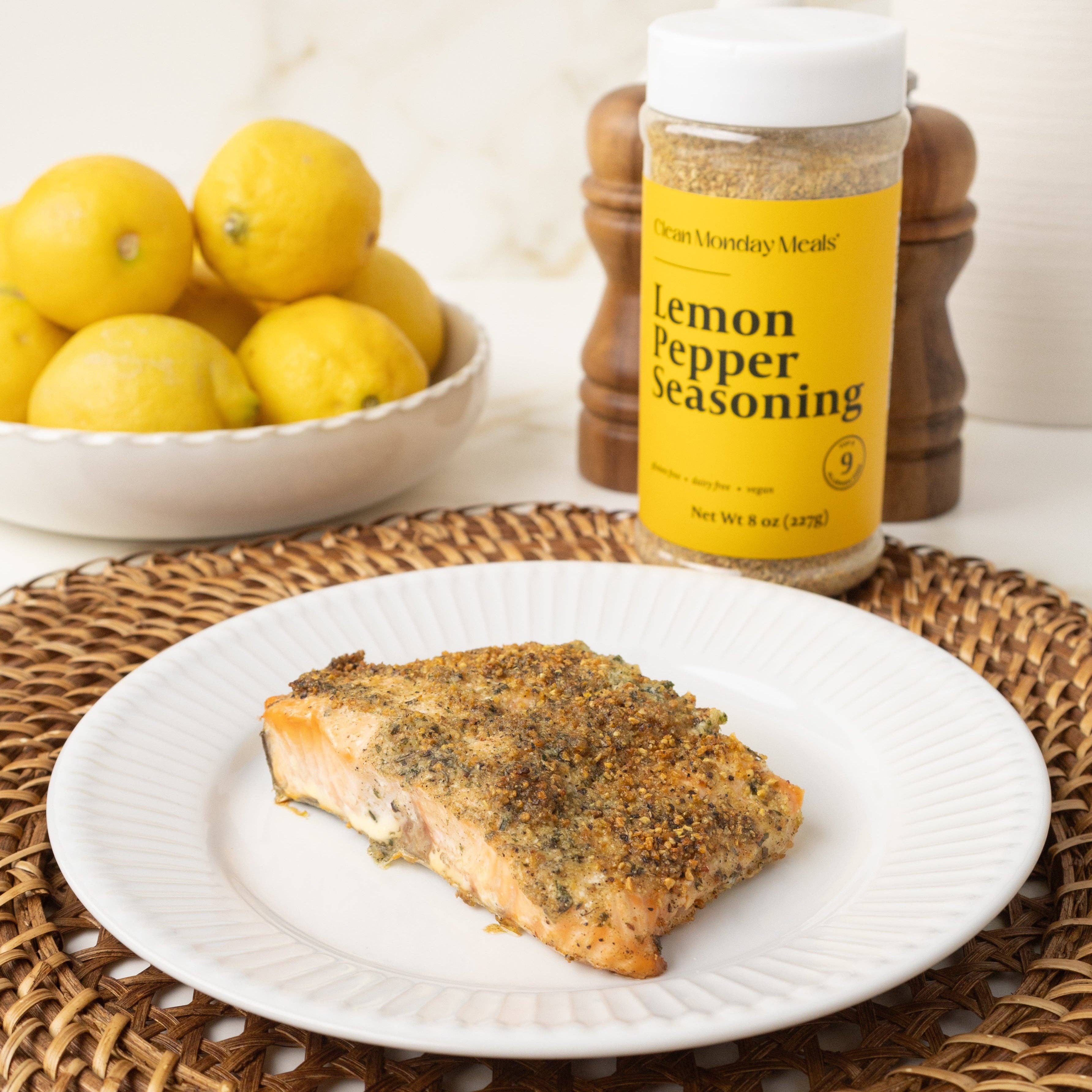 Lemon Pepper Seasoning | Clean Monday Meals