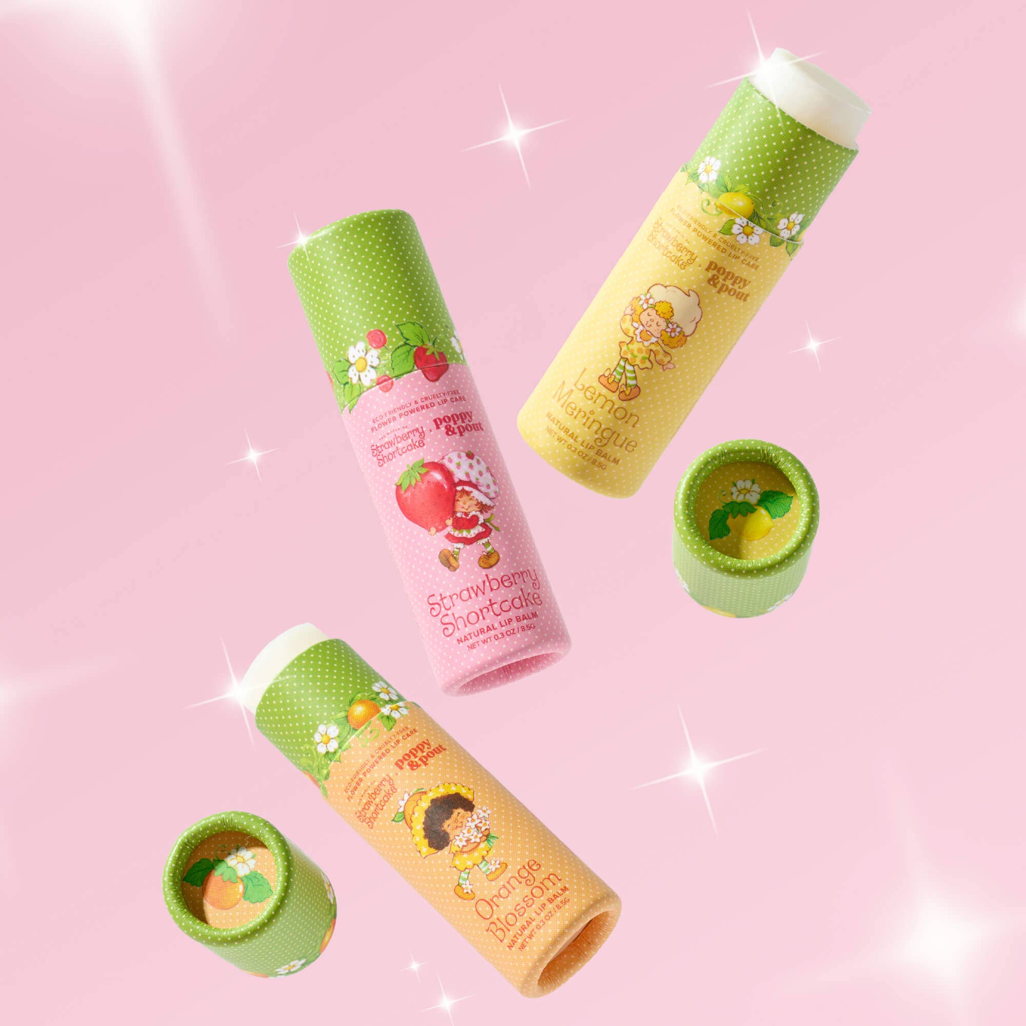 Limited Edition Lip Balm Trio Gift Set Berry Besties | Poppy and Pout