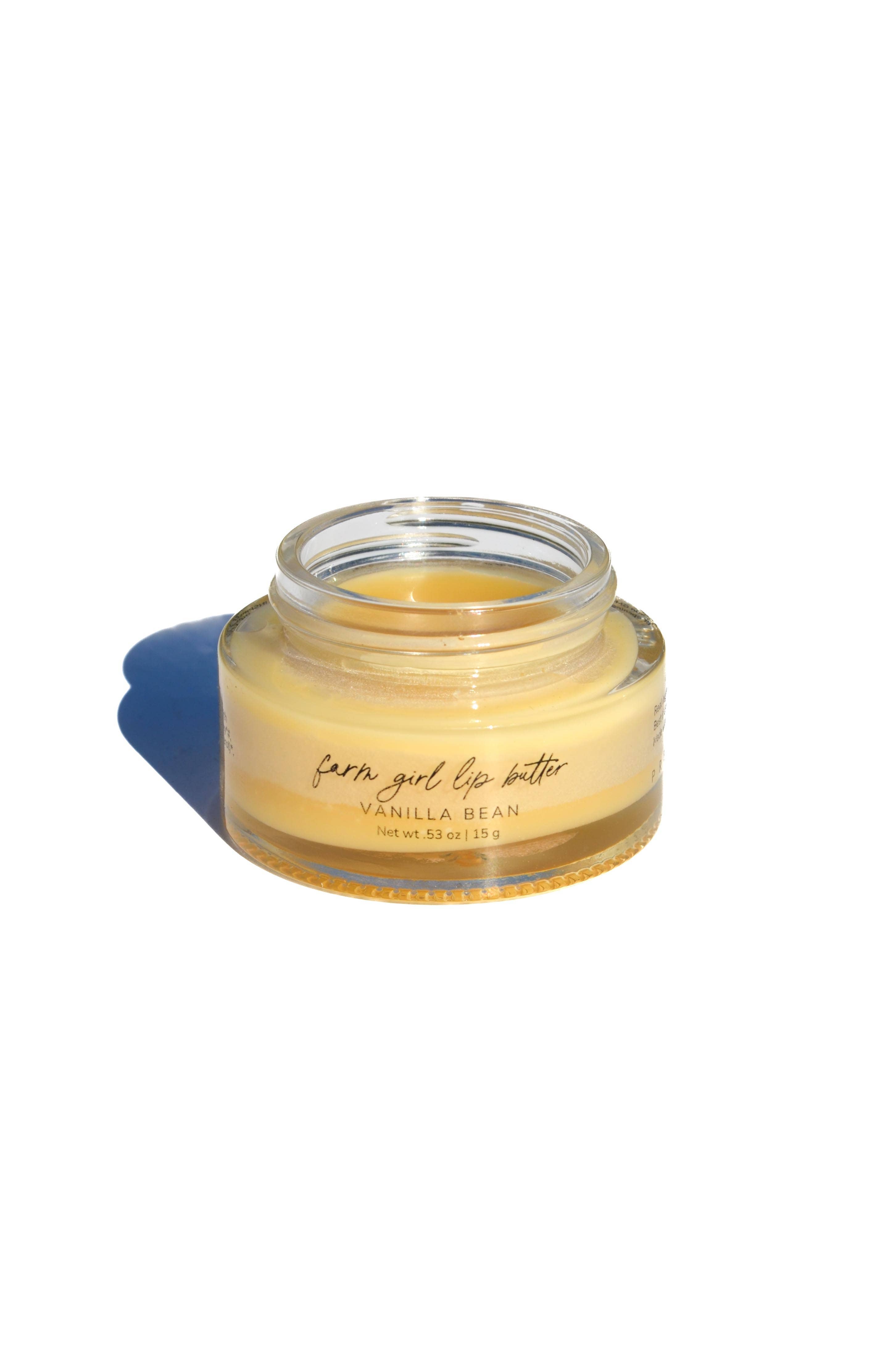 Vanilla Bean Tallow Lip Balm, Moisturizing Lip Butter | Pretty Farm Girl