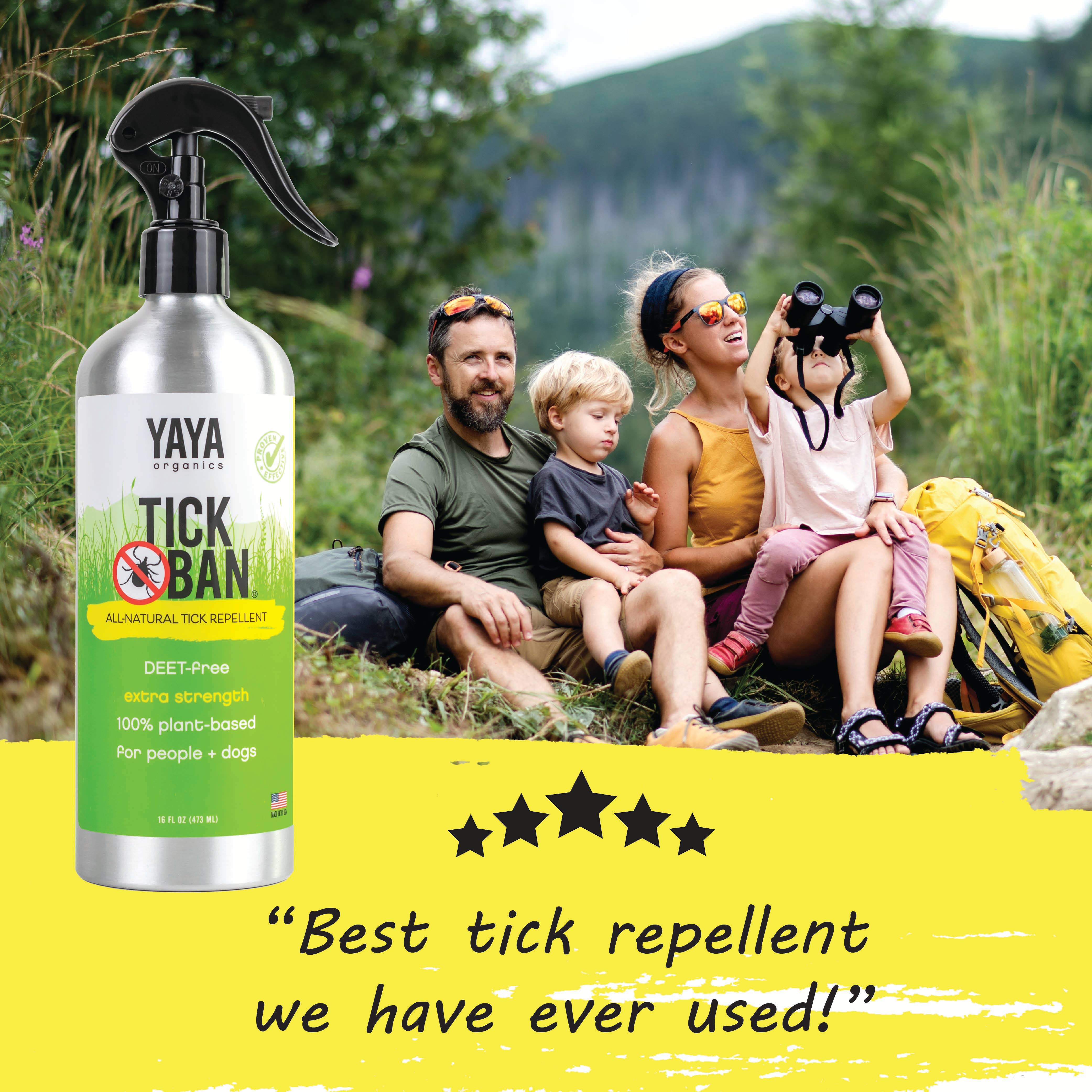 Tick Ban All-Natural Tick Repellent - 16 oz | Yaya