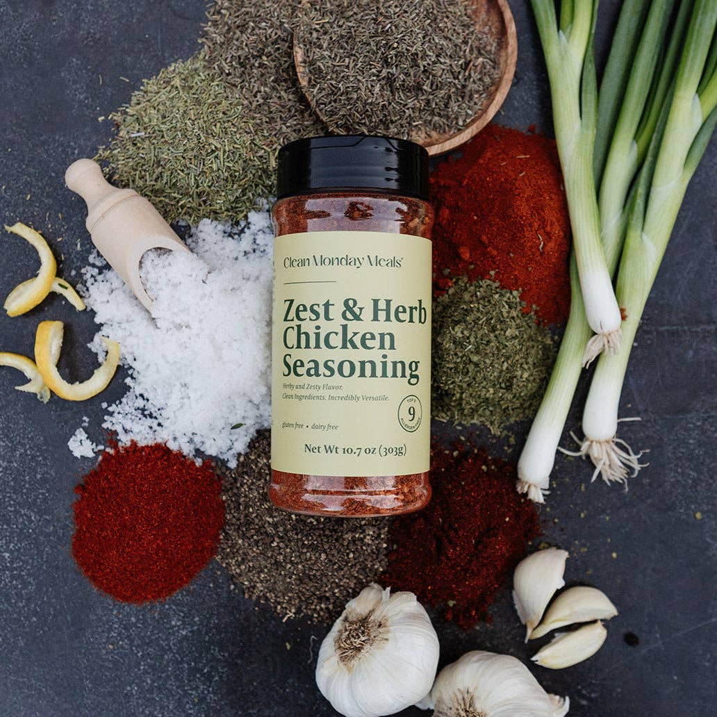 Zest & Herb Chicken Seasoning | Clean Monday Meals