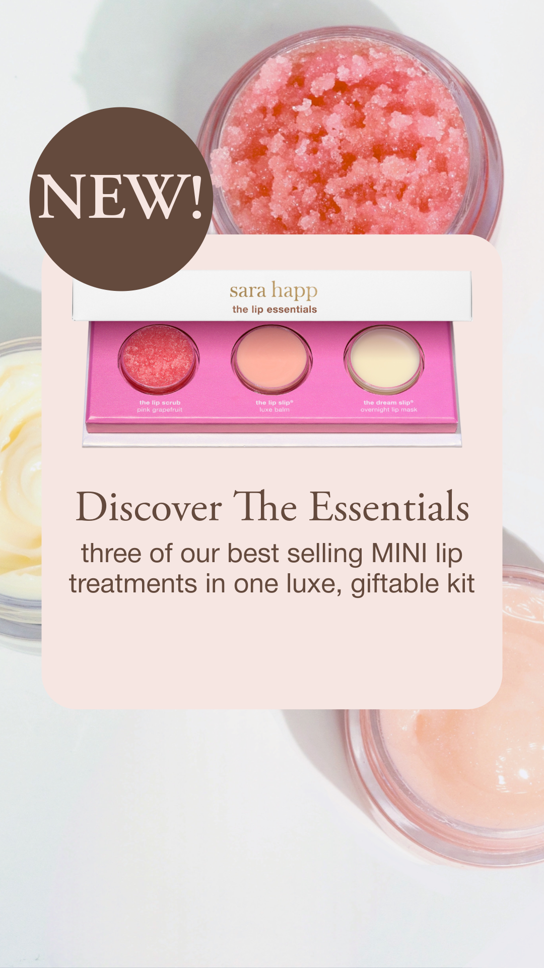 The Lip Essentials Discovery Kit | Sara Happ