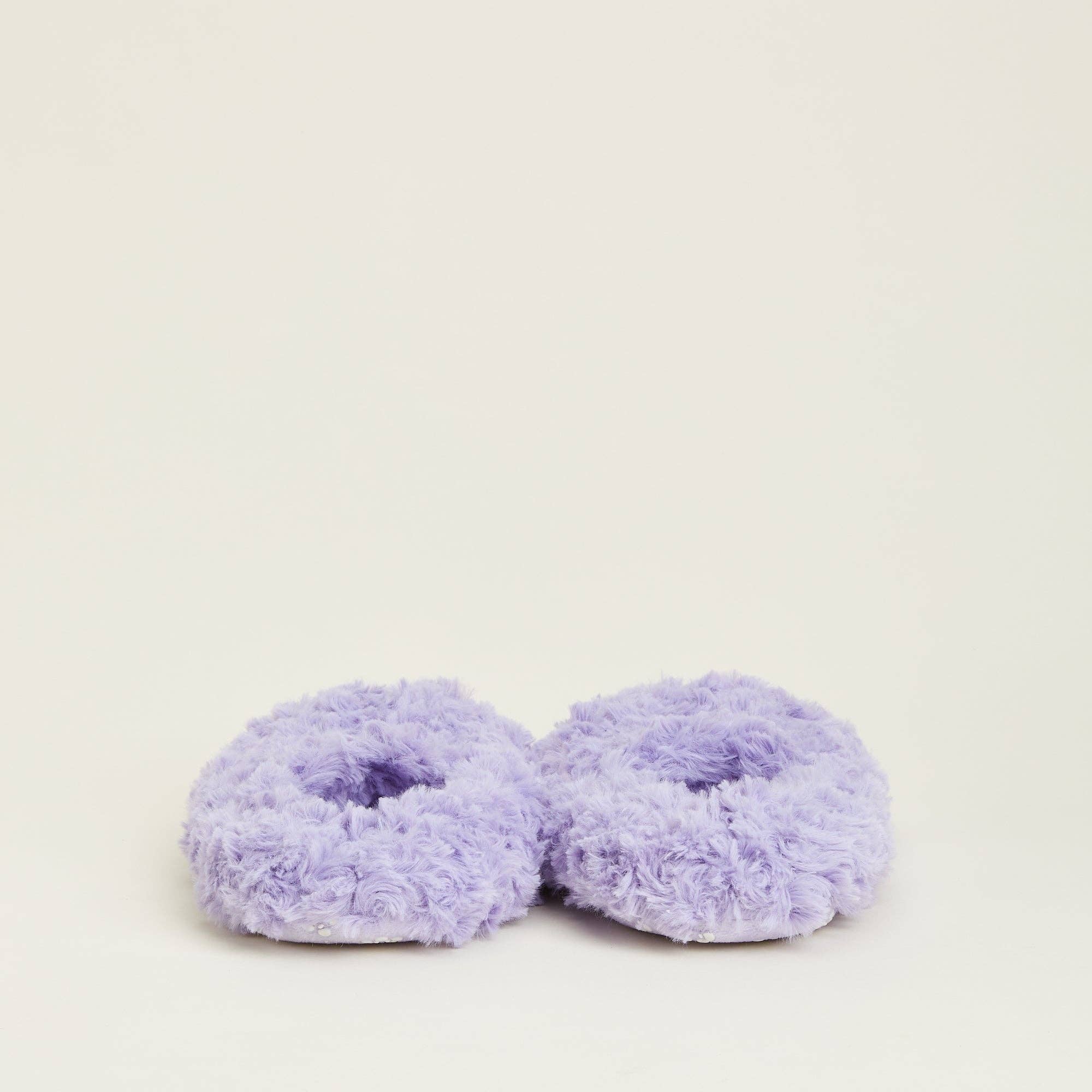 Curly Purple Slippers | Warmies