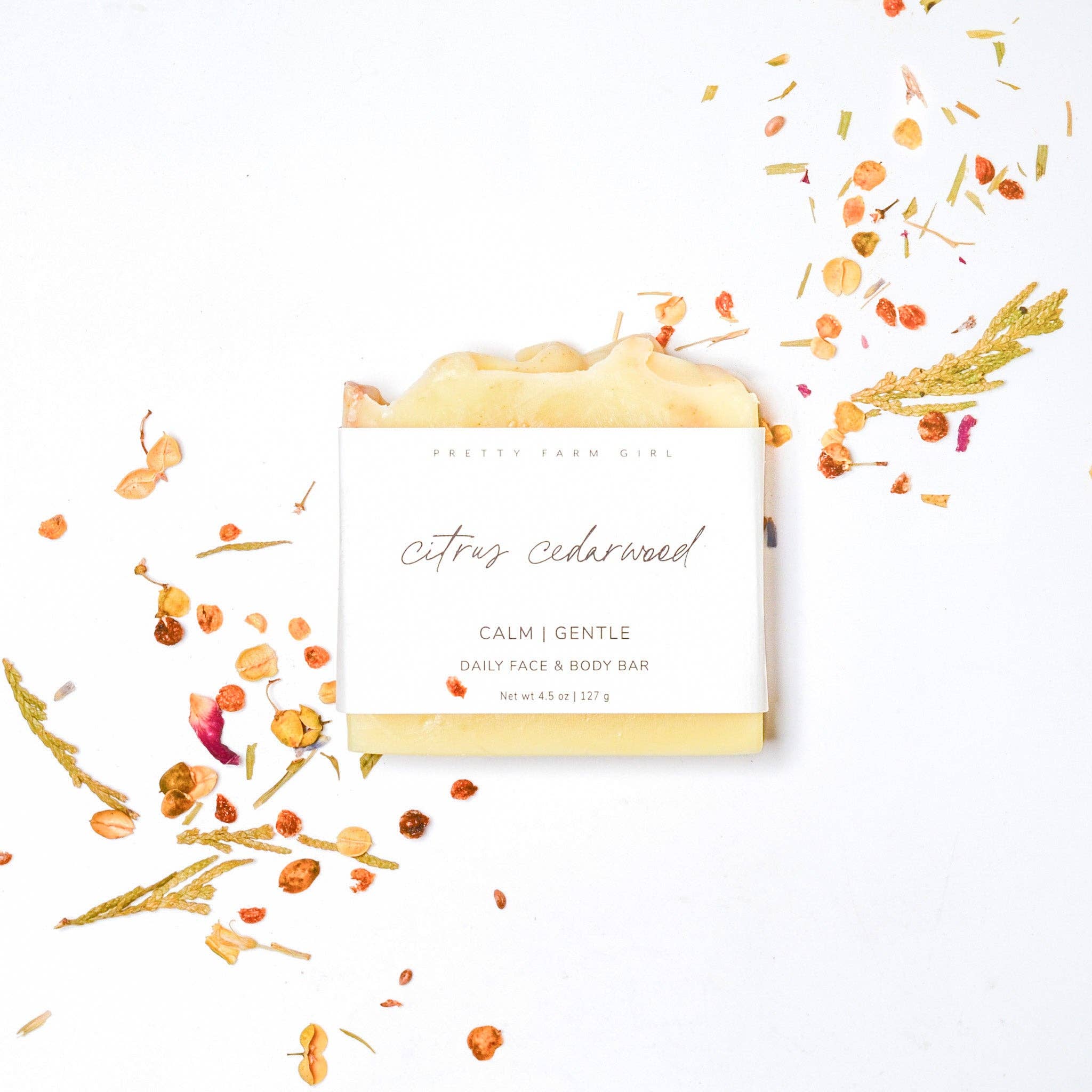 Citrus + Cedarwood Soap | Pretty Farm Girl