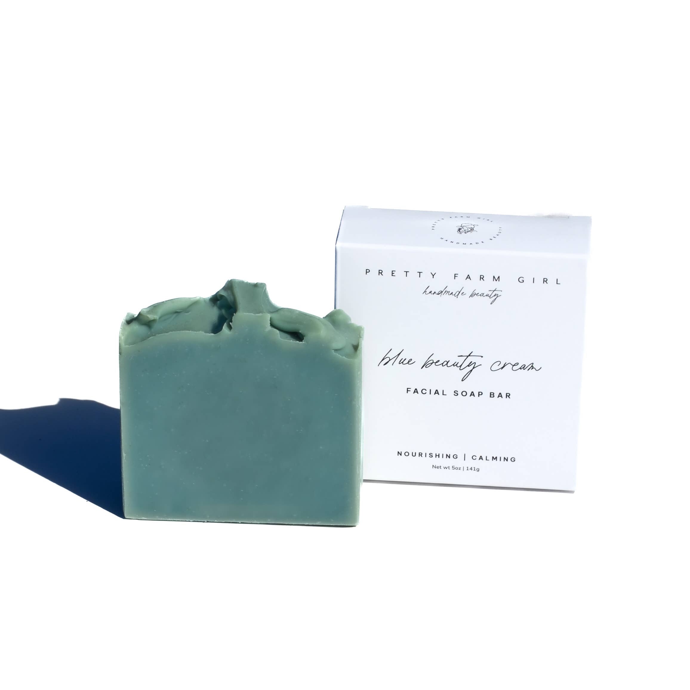 Blue Beauty Cream Facial Bar | Pretty Farm Girl