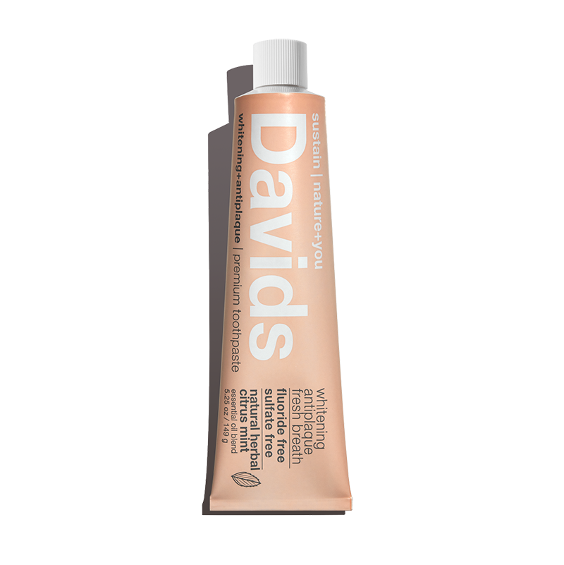 Davids Premium Toothpaste Herbal Citrus Peppermint | Davids