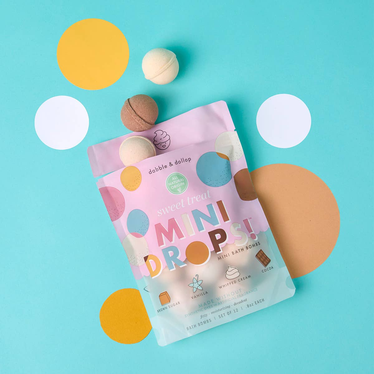 Mini Drops Bath Bombs - Sweet Treat | Dabble & Dollup