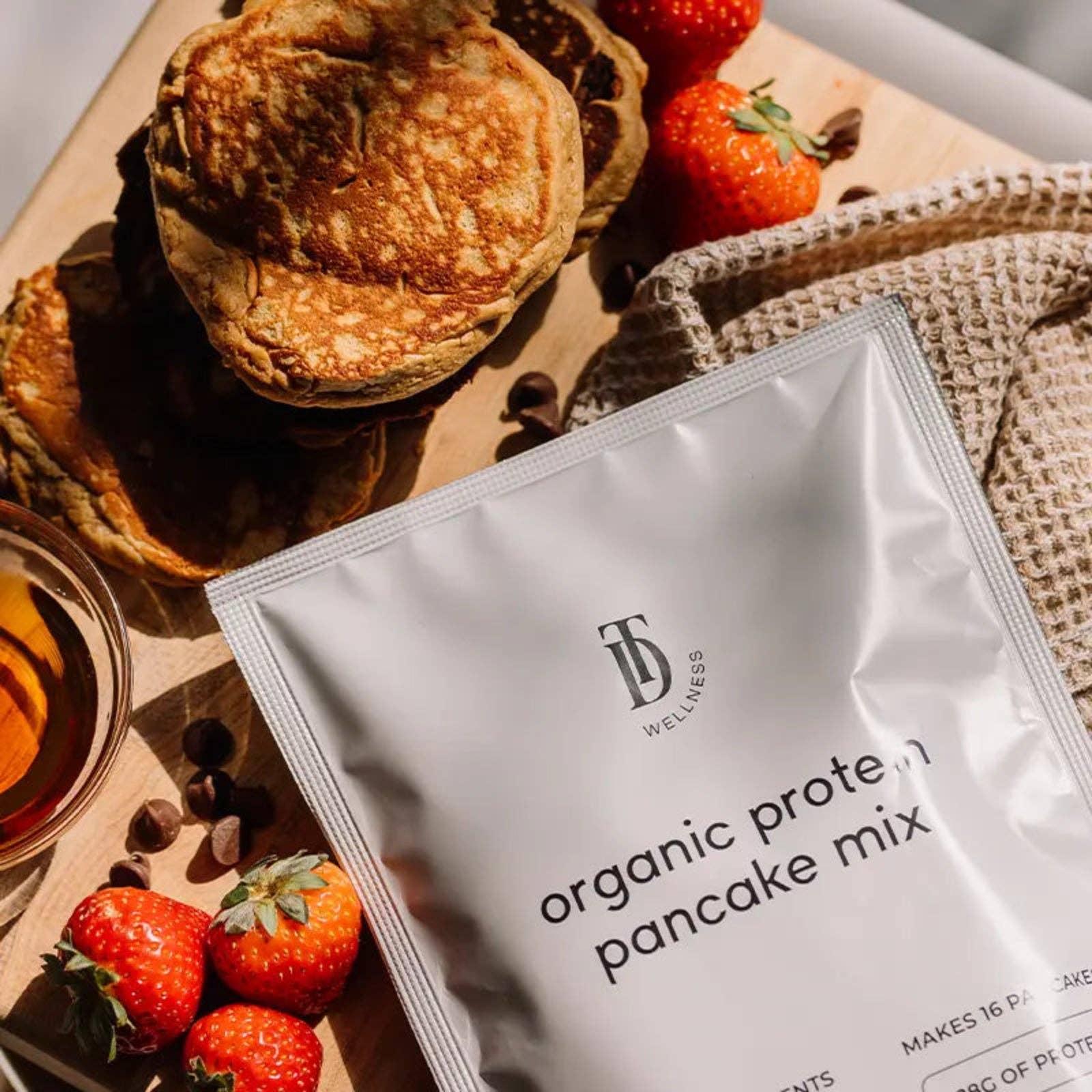 Organic Protein Pancake Mix | Taylor Dukes Wellness