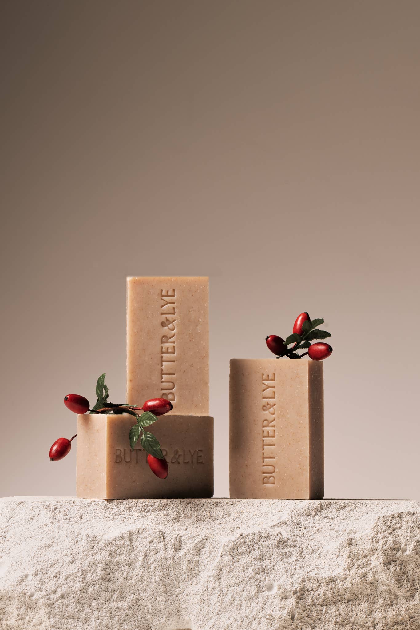 Moisturizing Rosehip Face and Body Soap | Butter & Lye