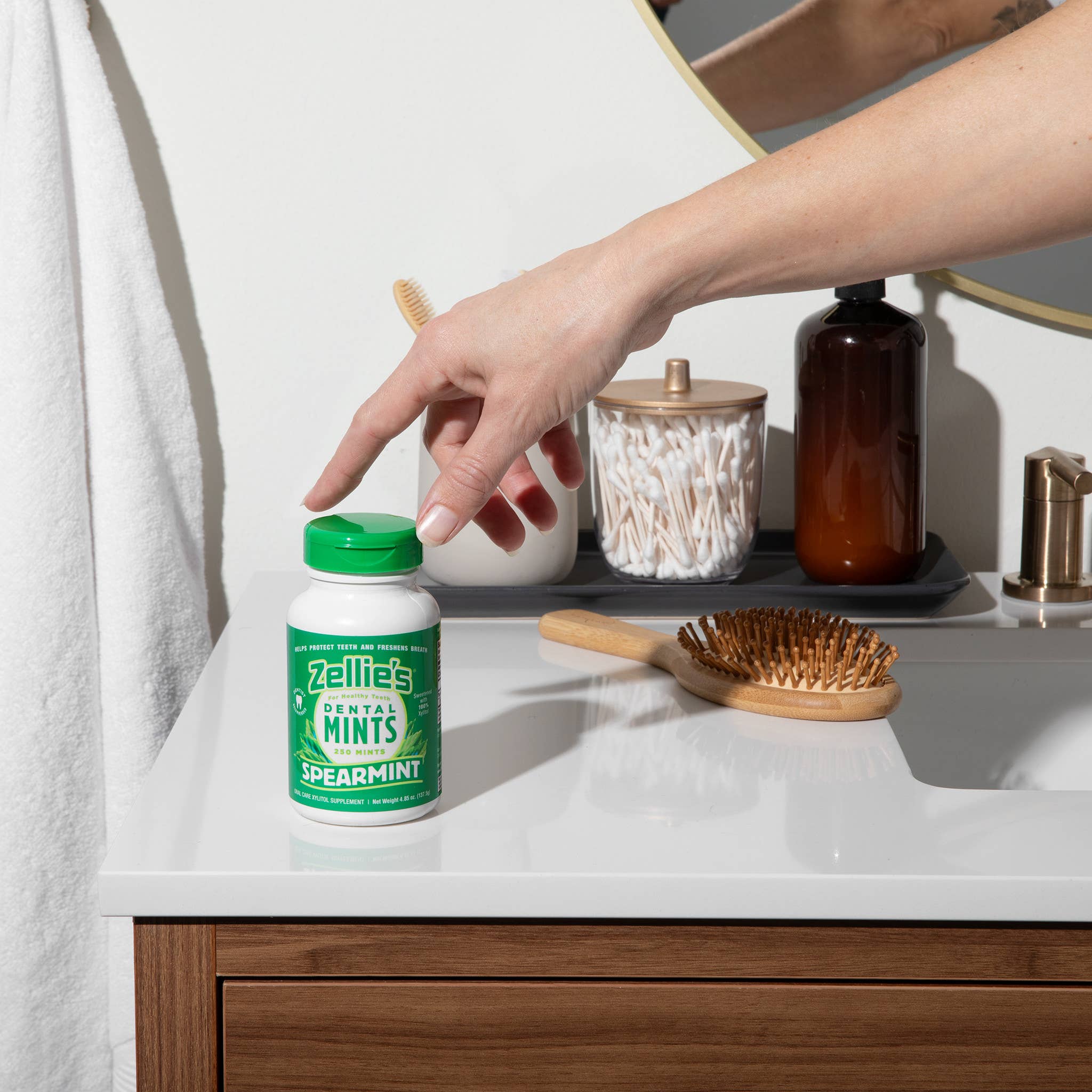 Zellie's Xylitol Dental Mints - Spearmint | Zellies