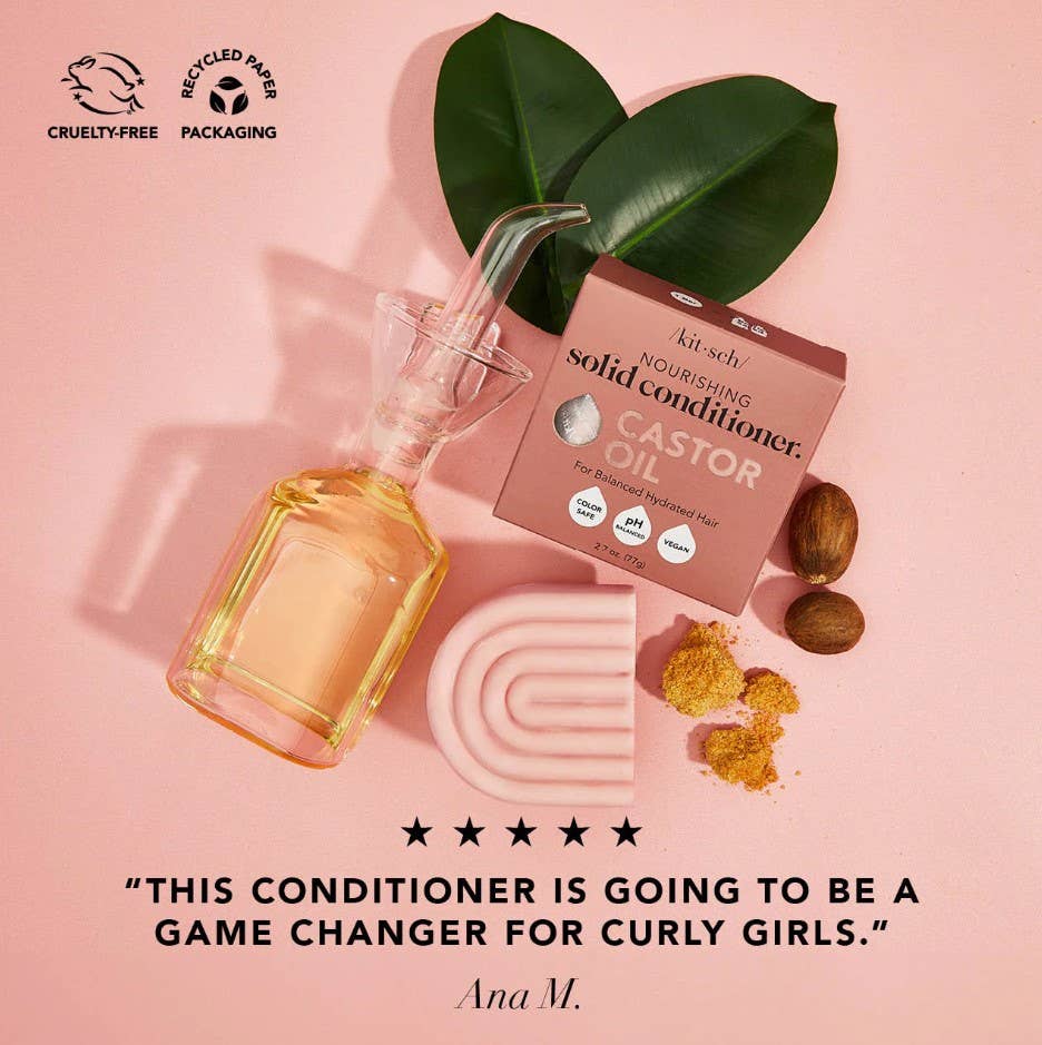 Castor Oil Nourishing Conditioner Bar | Kitsch