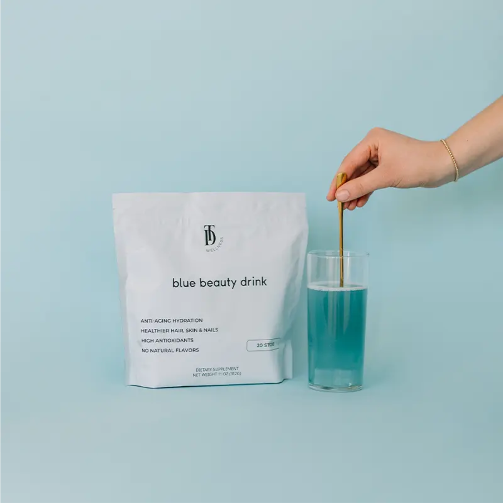 Blue Beauty Drink Pack | Taylor Dukes Wellness