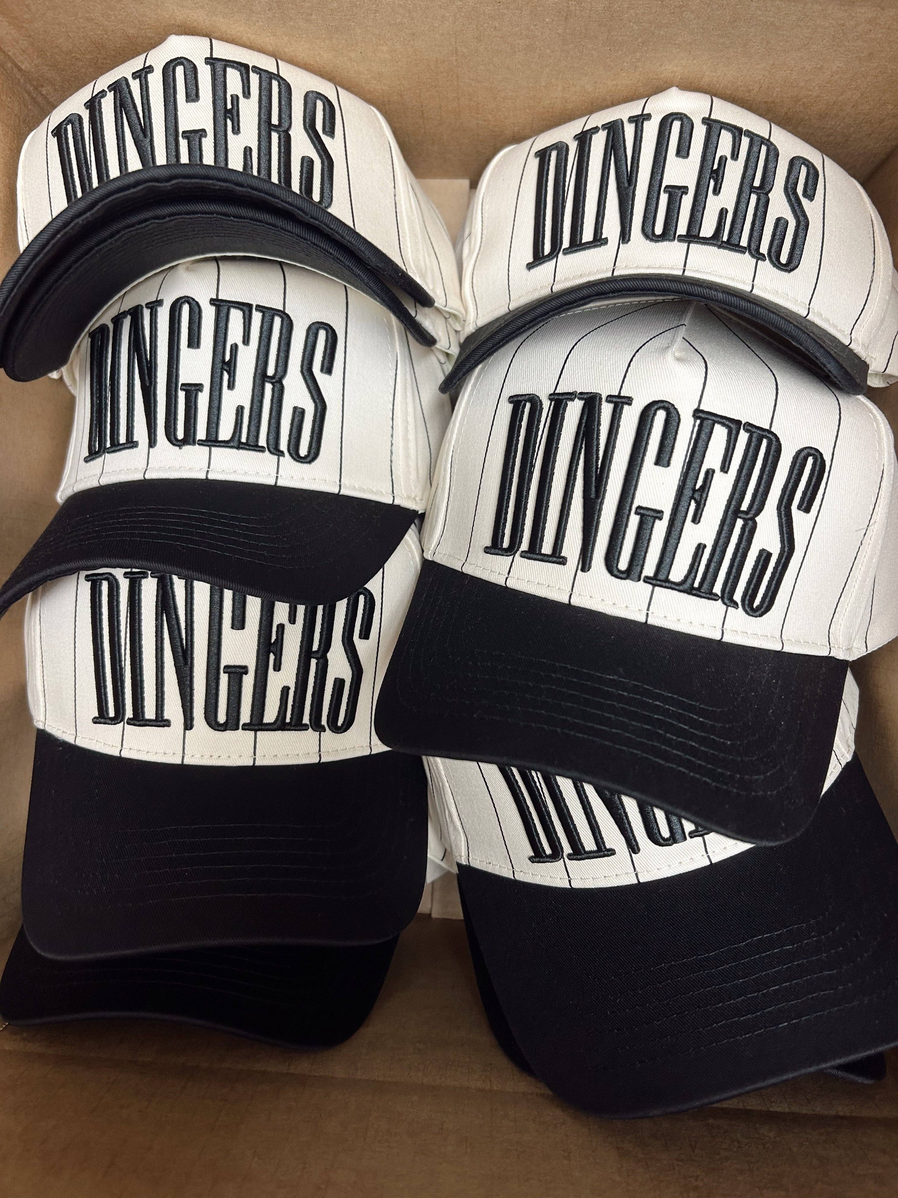 Dingers - Stripe Vintage Trucker Hat | Kenzkustomz
