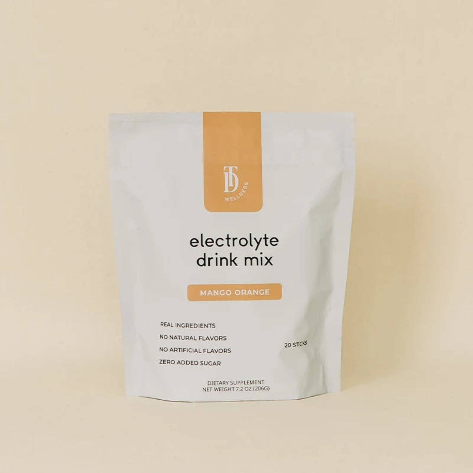 Mango Orange Electrolyte Drink Mix | Taylor Dukes Wellness