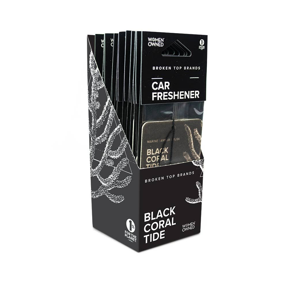 Car Fresheners Black Coral Tide | Broken Top Goods