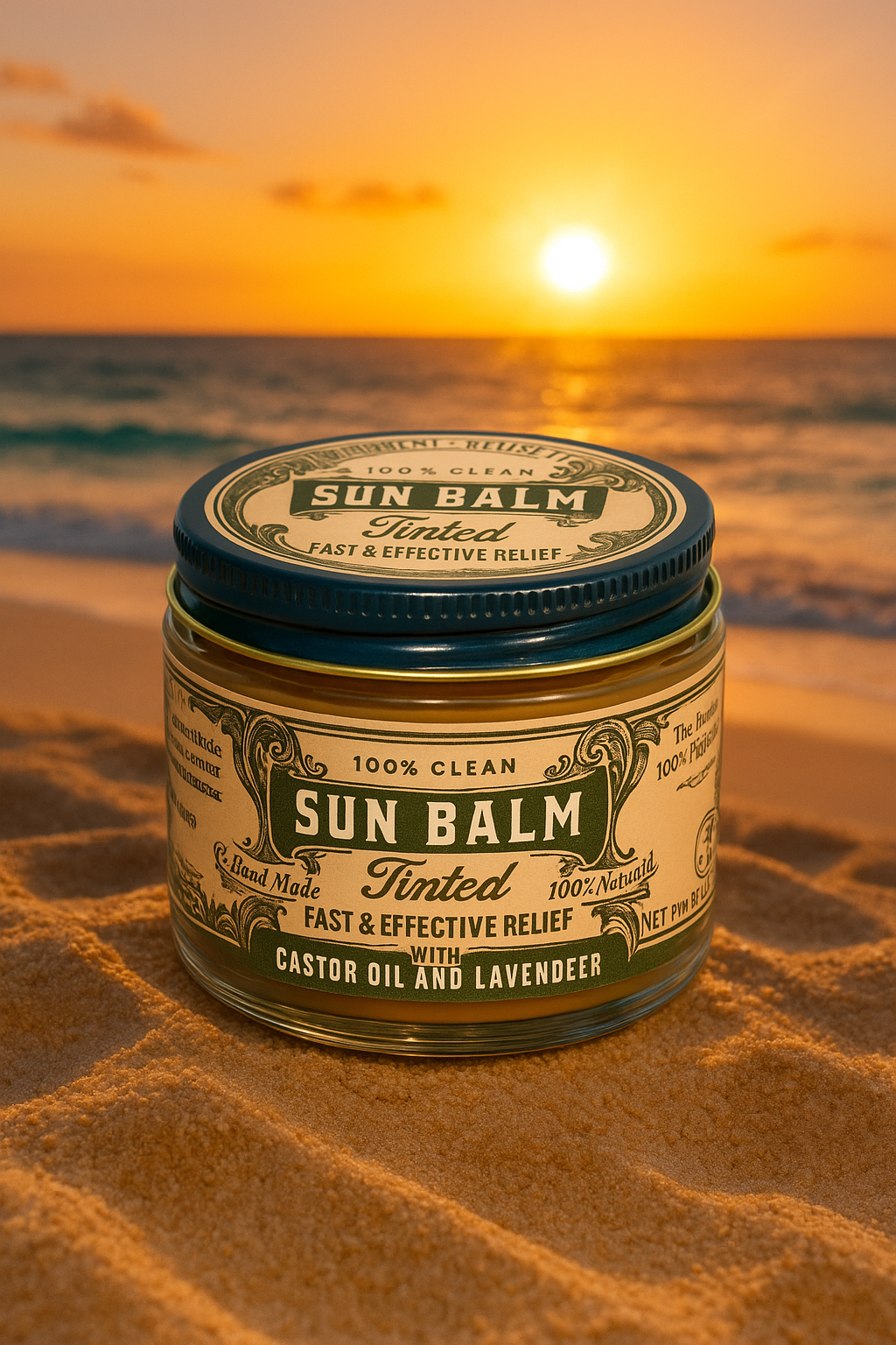 Sun Balm Tinted Tallow Lavender Sunscreen | Roots and Leaves