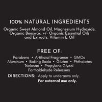 Magnesium Deodorant | Just Ingredients