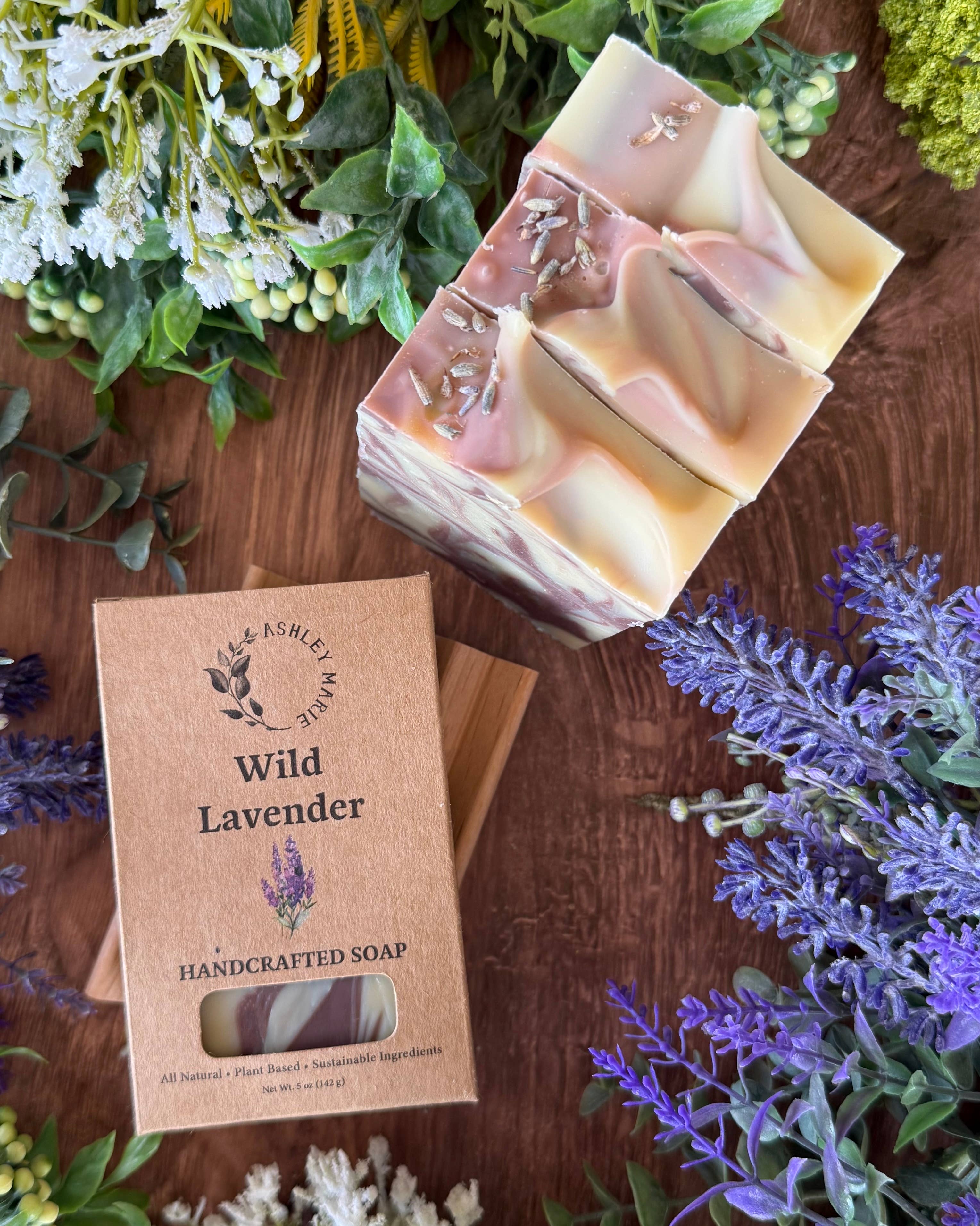 Wild Lavender Soap – Boxed Soap Bar | Ashley Marie