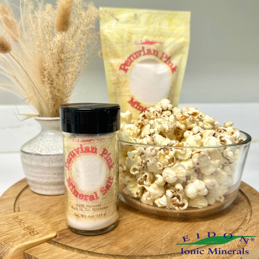 Peruvian Pink Mineral Salt | Eidon Ionic Minerals