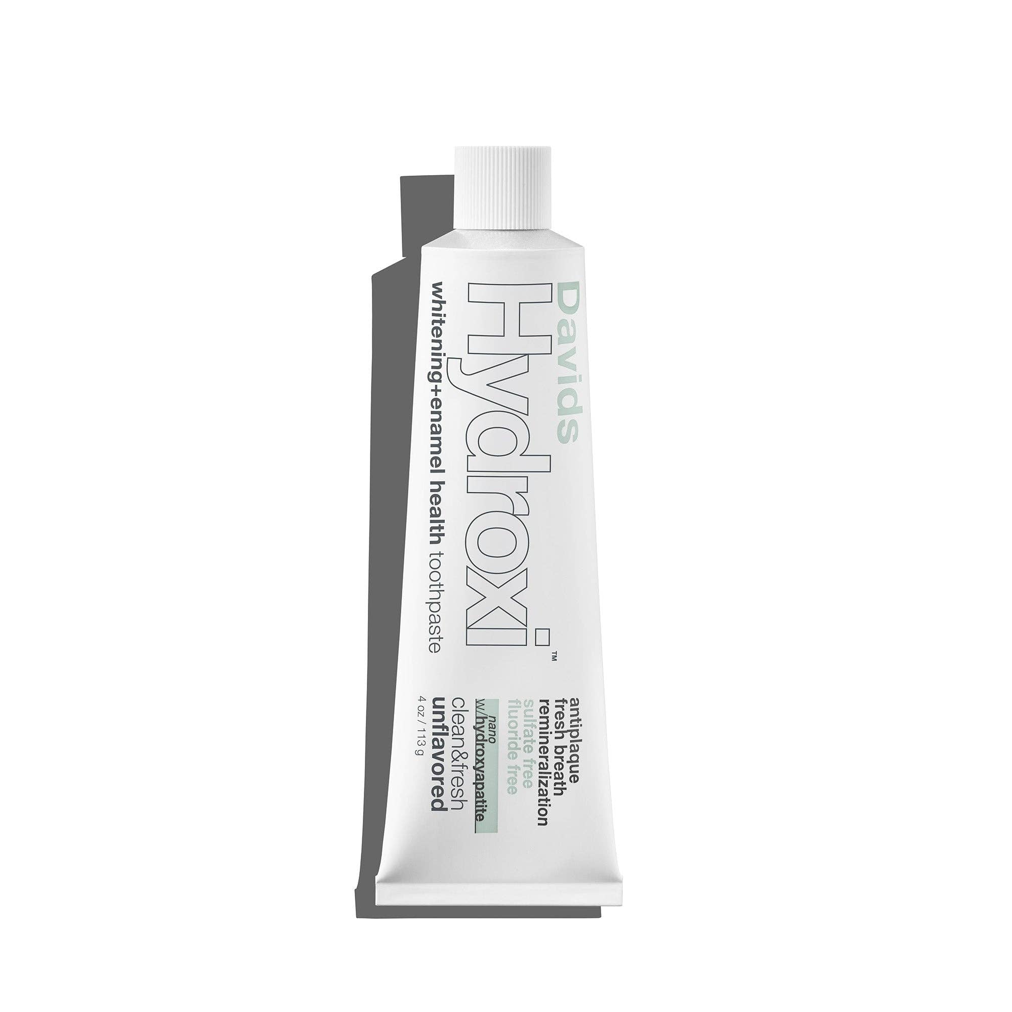 Hydroxi™ Whitening+ Enamel Health Toothpaste - Unflavored |Davids Health Sciences, Inc