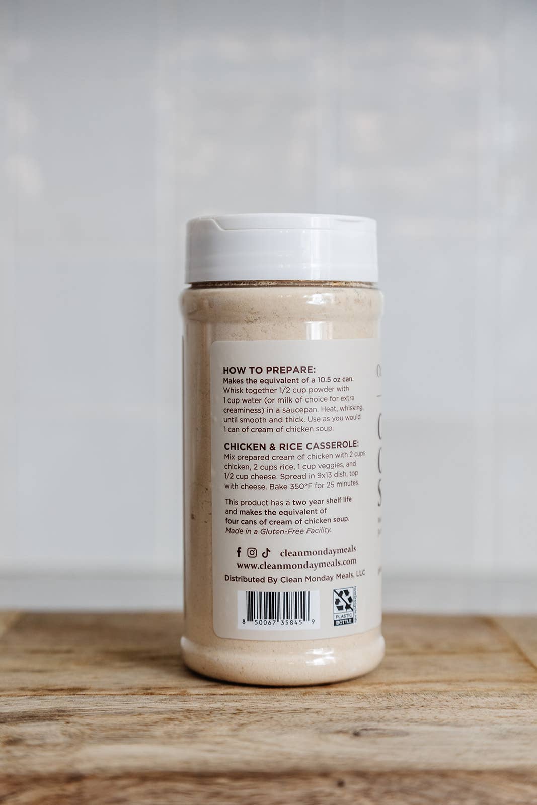 Cream of Chicken Soup Mix | Clean Monday Meals