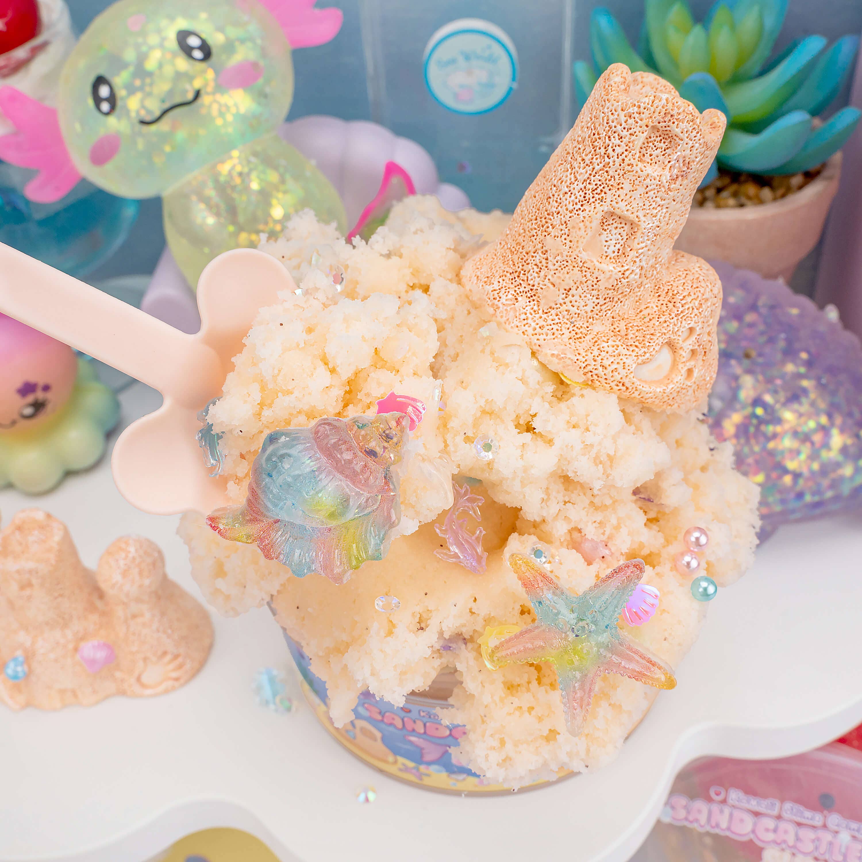 Sandcastle Cove Signature Dome™ Slime | Kawaii Slime