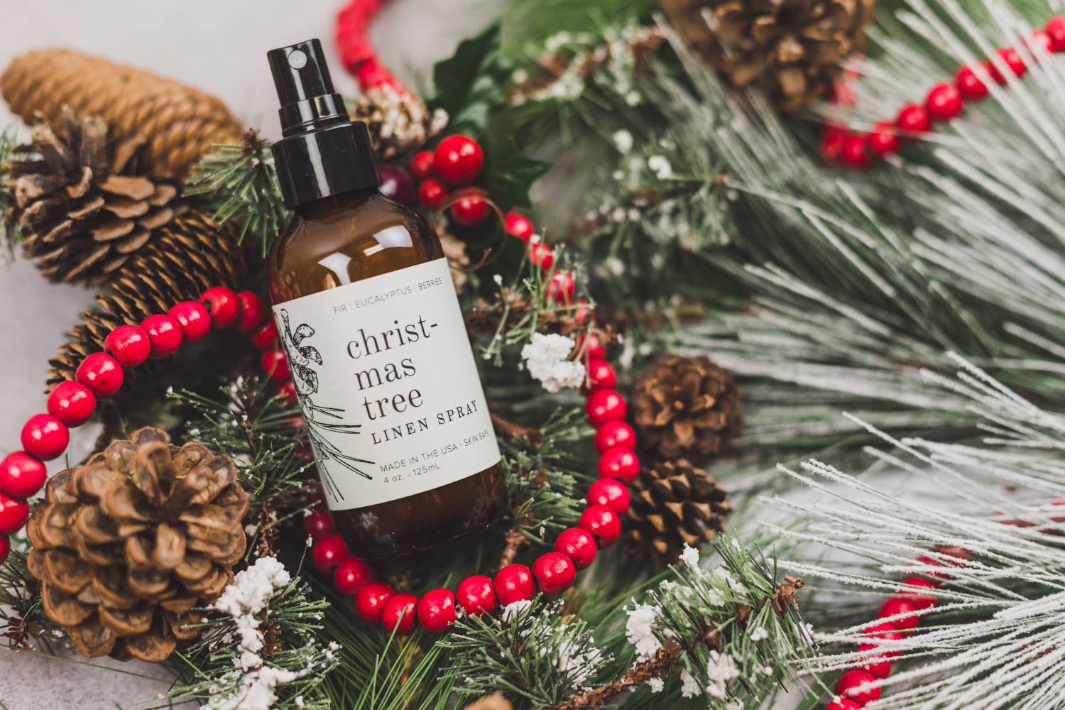 Linen Spray Christmas Tree | Broken Top