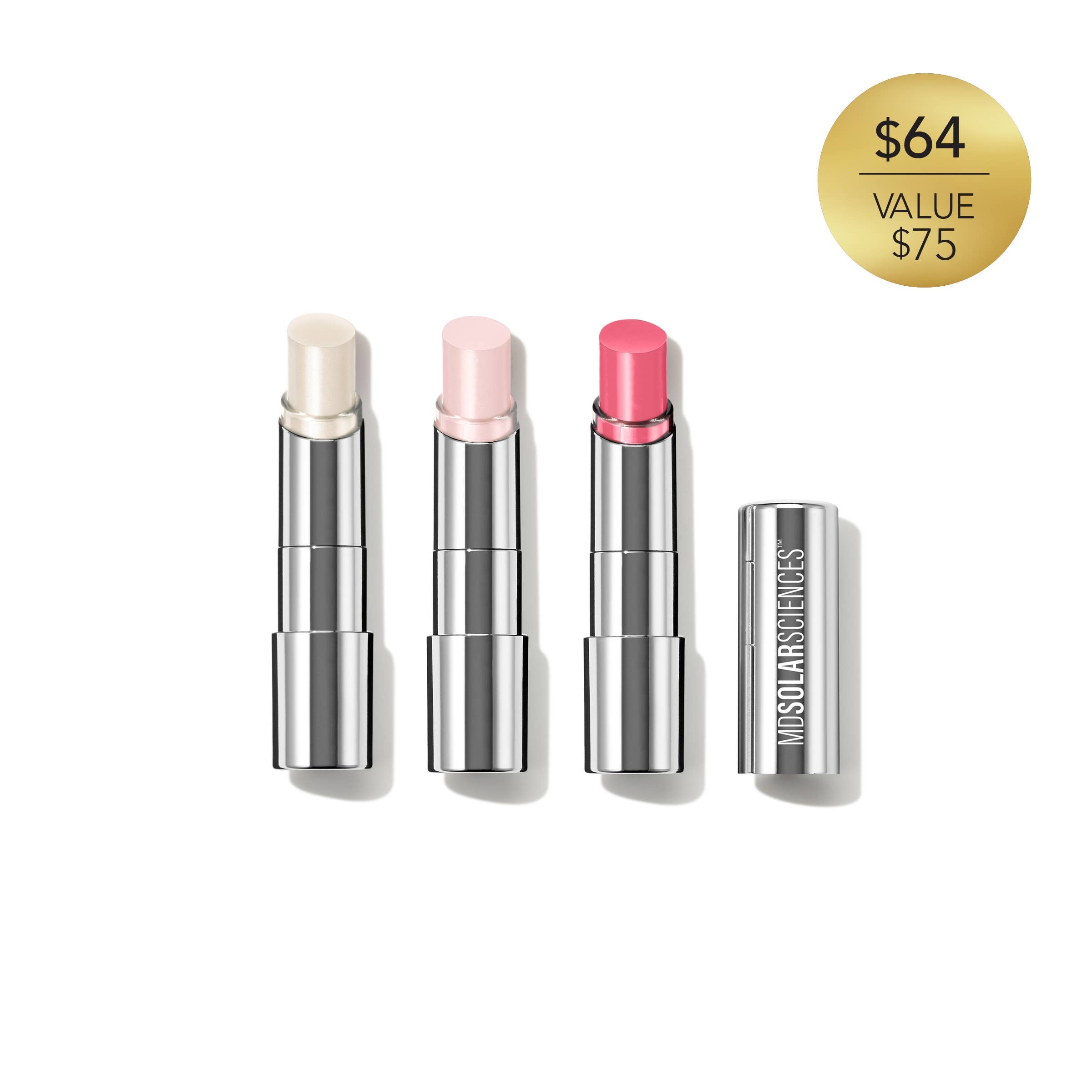 Hydrating Lip Balm Trio SPF 30 - Neutrals | MDSolarSciences