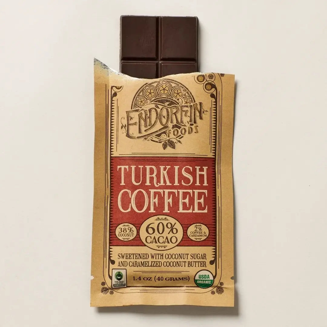 Endorfin Turkish Coffee Dark Chocolate Bar | Coracao